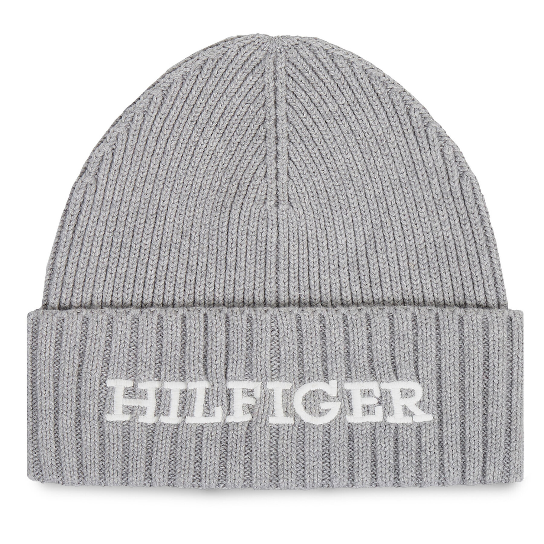 Tommy Hilfiger Sapka Monotype Beanie AM0AM11737 Szürke - Pepit.hu