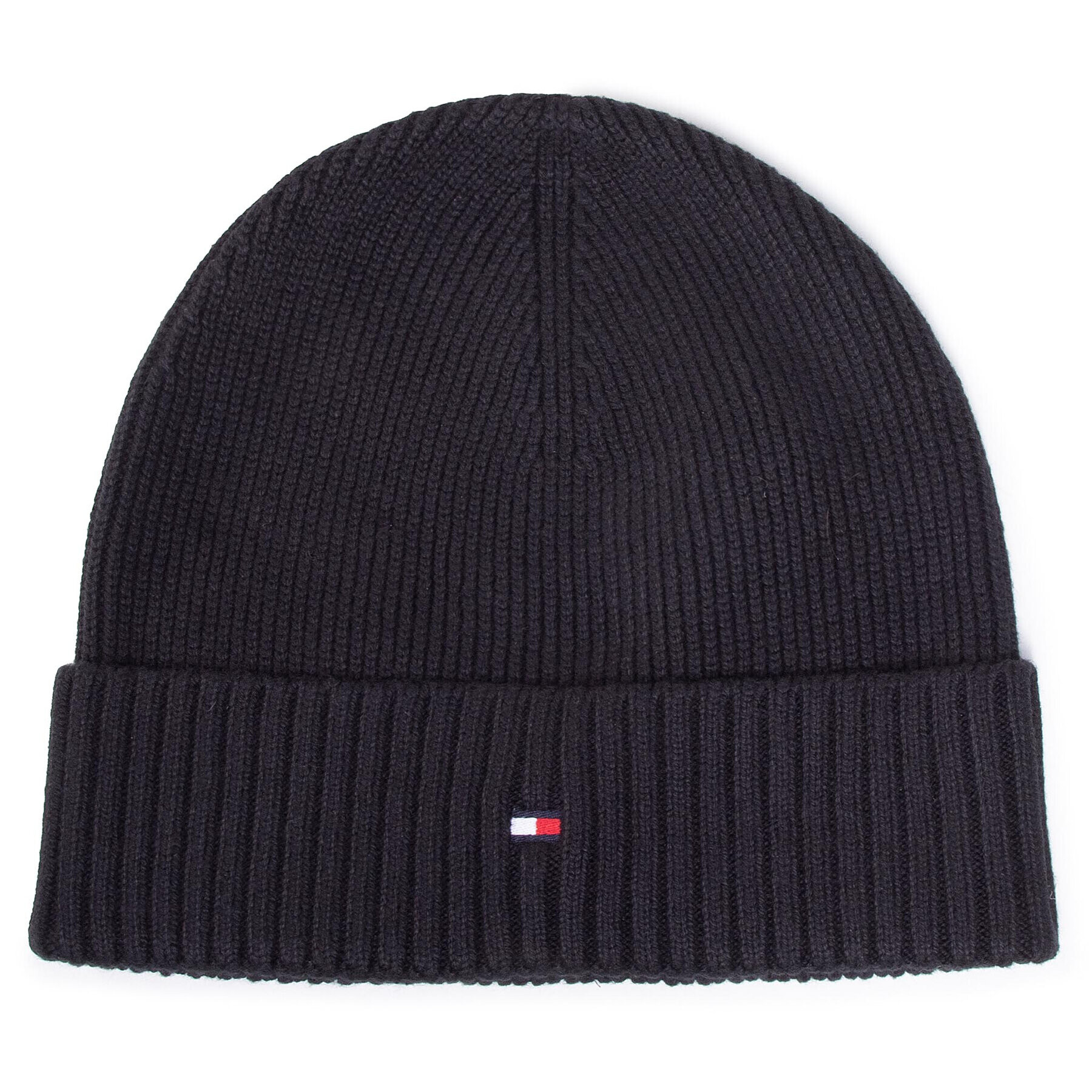 Tommy Hilfiger Sapka Pima Cotton Beanie AM0AM06573 Fekete - Pepit.hu