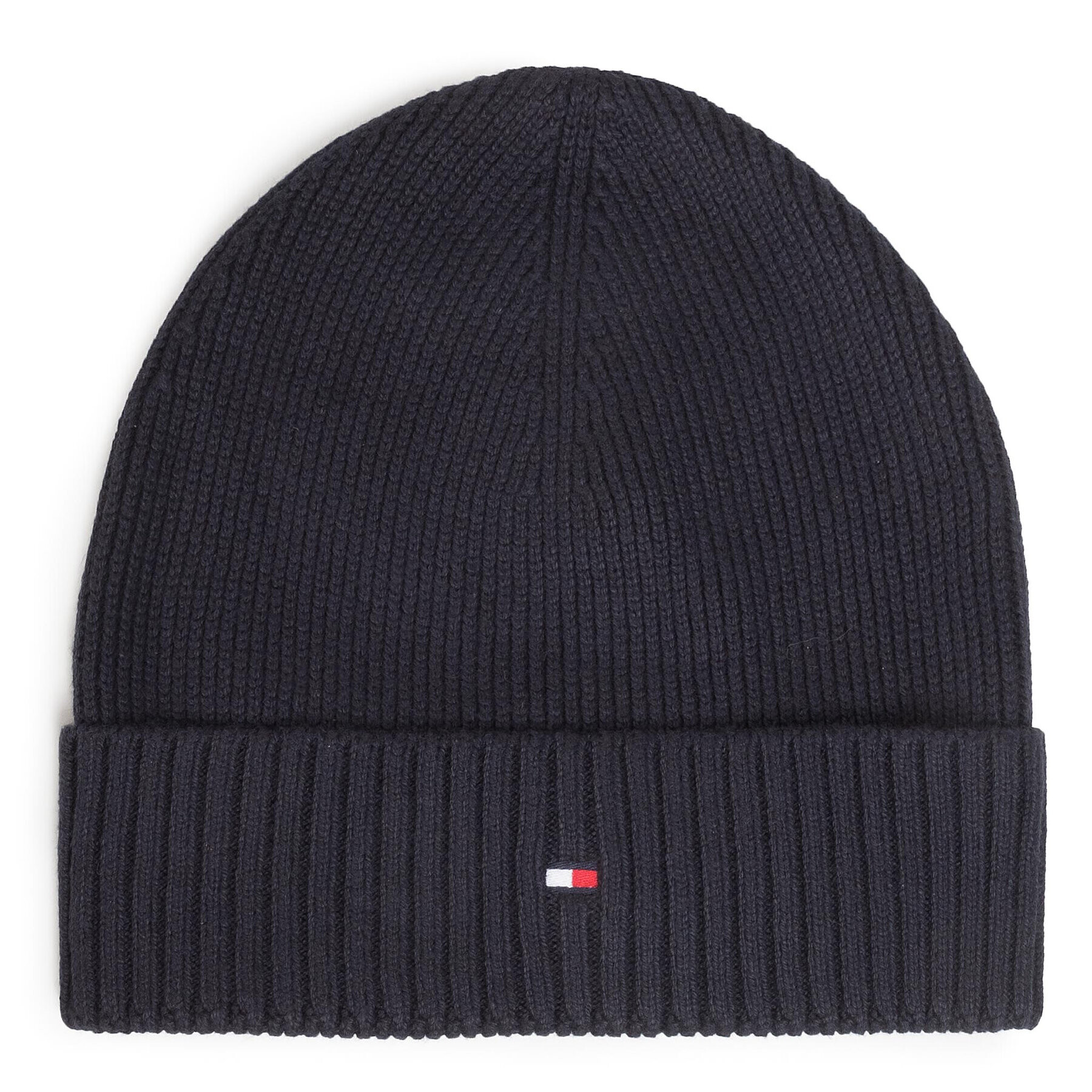 Tommy Hilfiger Sapka Pima Cotton Beanie AM0AM06573 Sötétkék - Pepit.hu