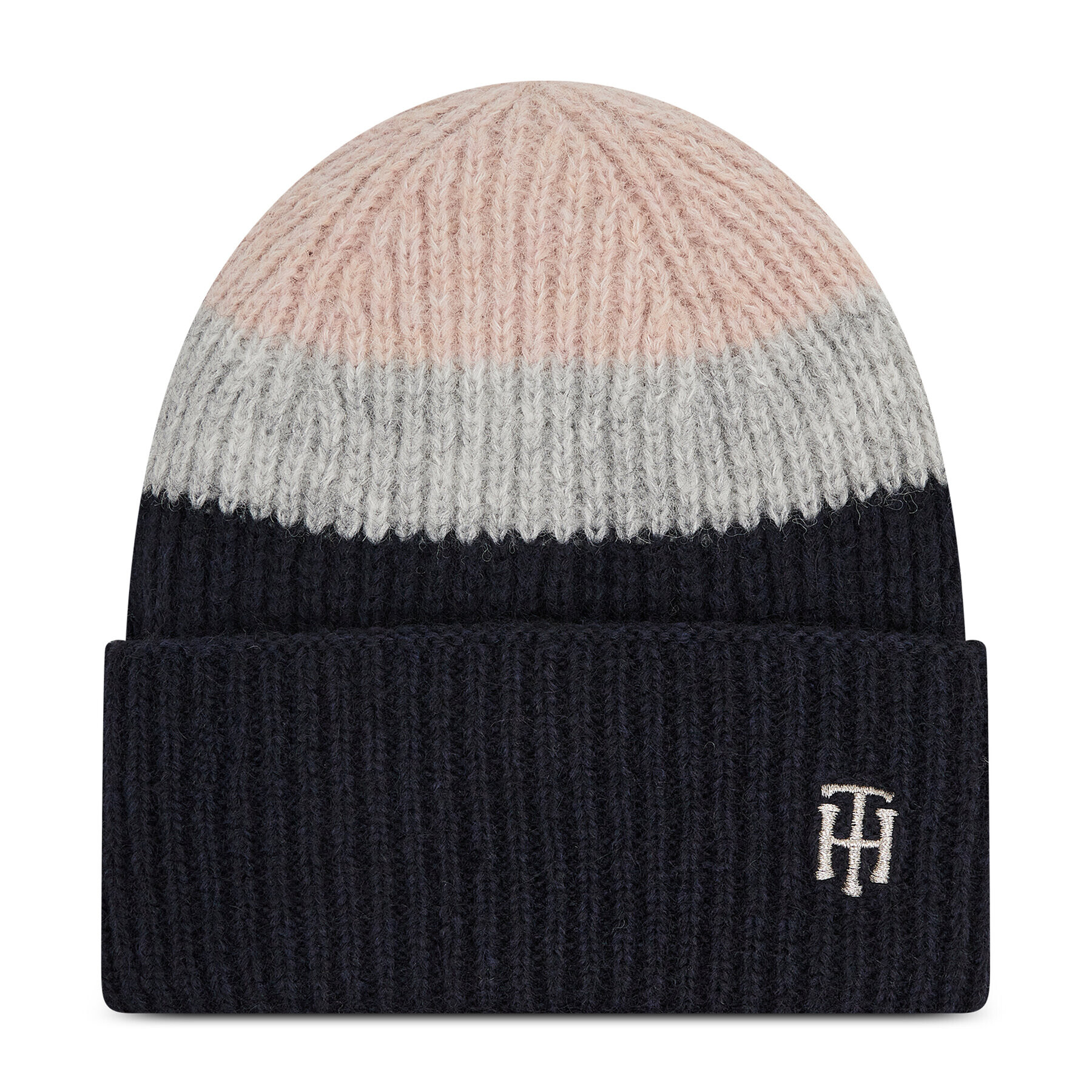 Tommy Hilfiger Sapka Th Effortless Beanie Cb AW0AW10657 Sötétkék - Pepit.hu