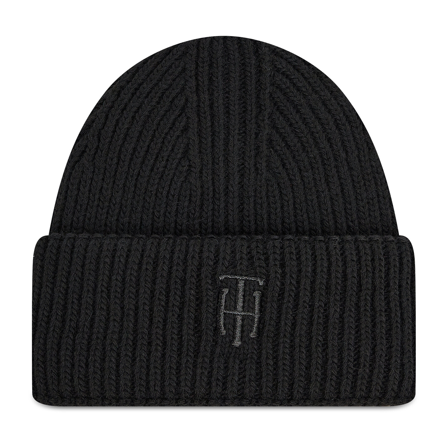 Tommy Hilfiger Sapka Th Elevated Beanie AW0AW10616 Fekete - Pepit.hu