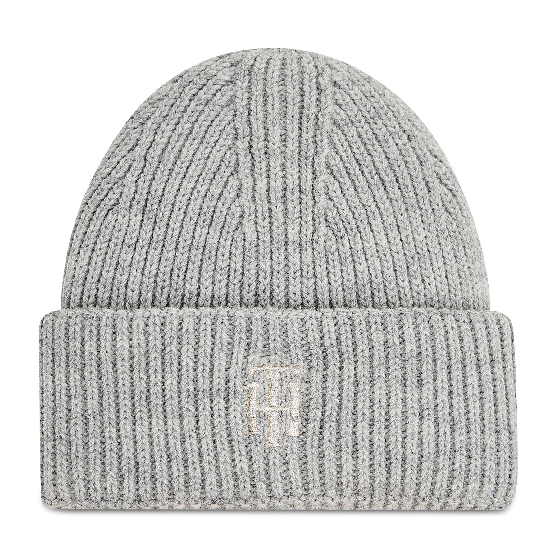 Tommy Hilfiger Sapka Th Elevated Beanie AW0AW10616 Szürke - Pepit.hu