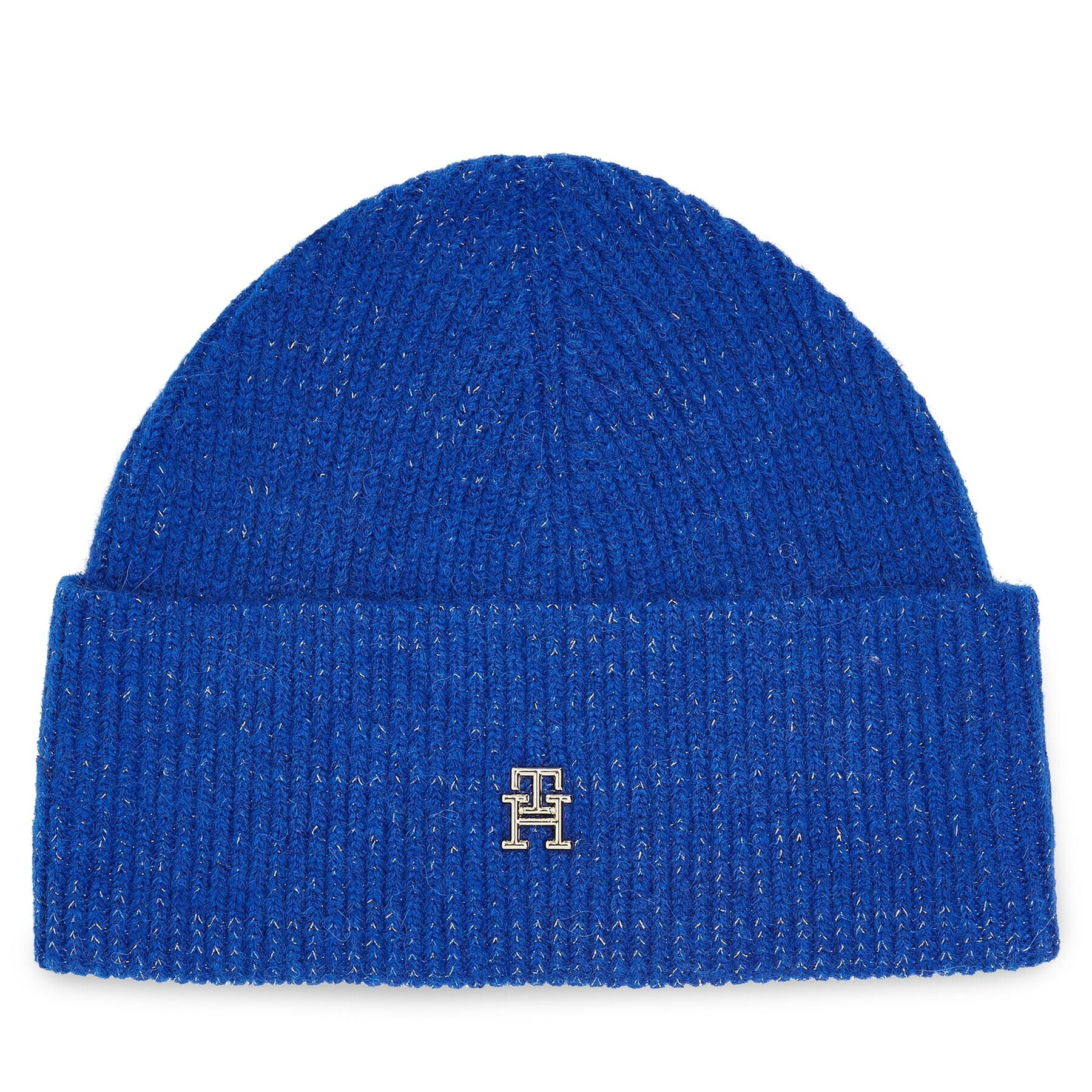 Tommy Hilfiger Sapka Th Evening Beanie AW0AW15319 Kék - Pepit.hu