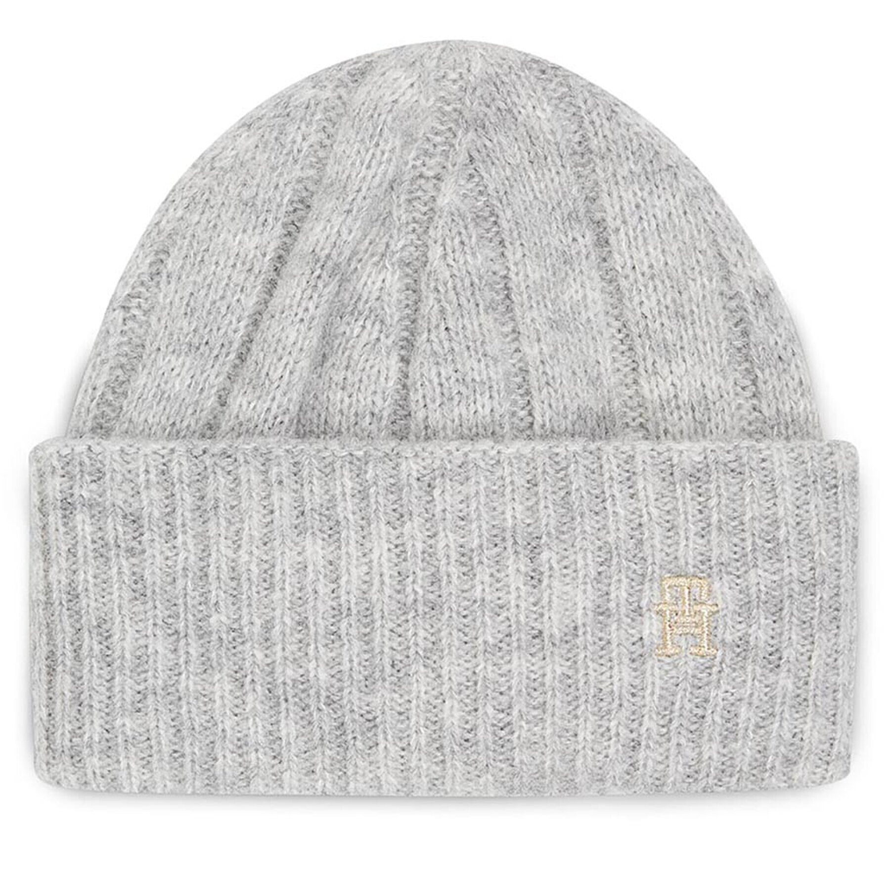 Tommy Hilfiger Sapka Th Timeless Beanie AW0AW15307 Szürke - Pepit.hu