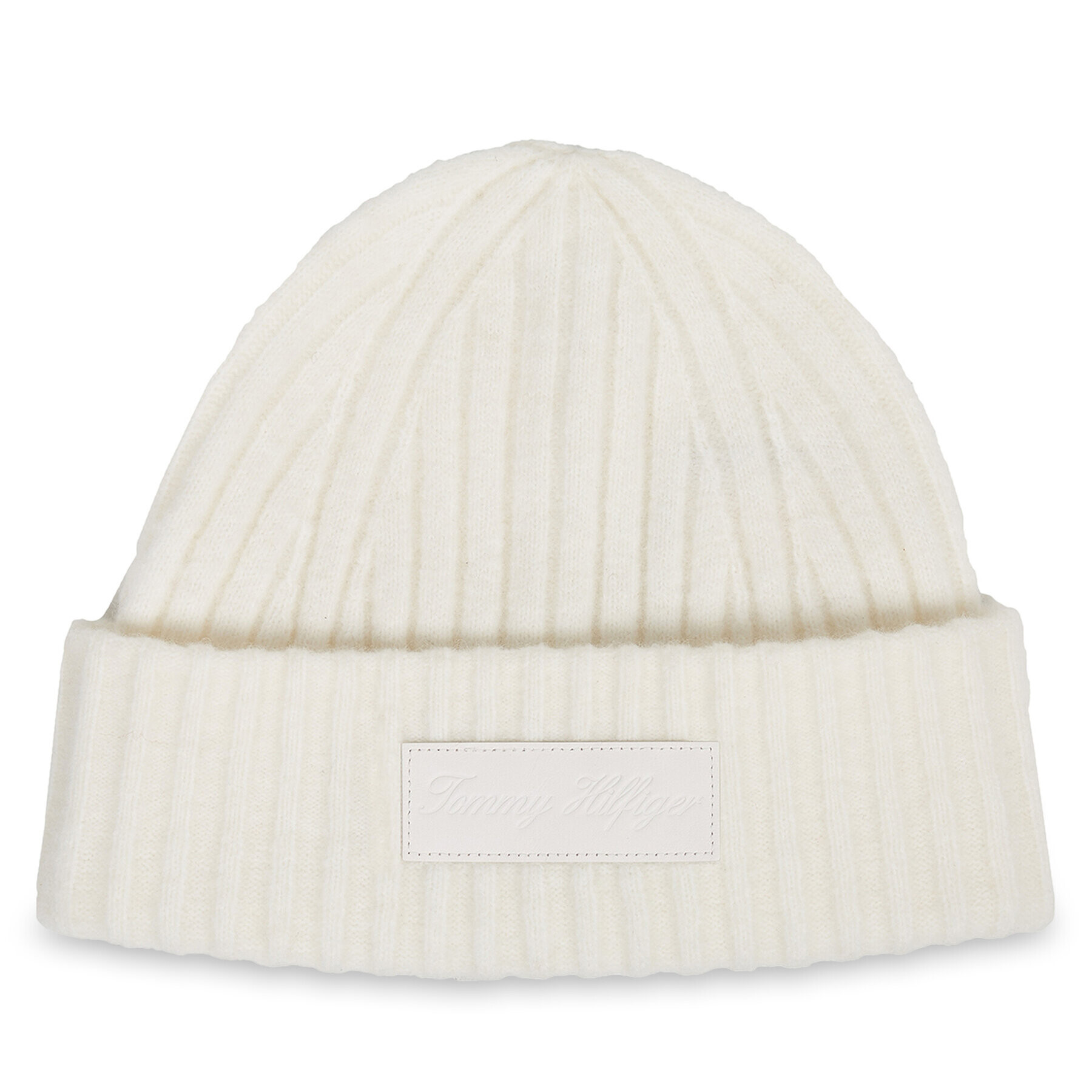 Tommy Hilfiger Sapka Tommy Twist Beanie AW0AW15325 Fehér - Pepit.hu