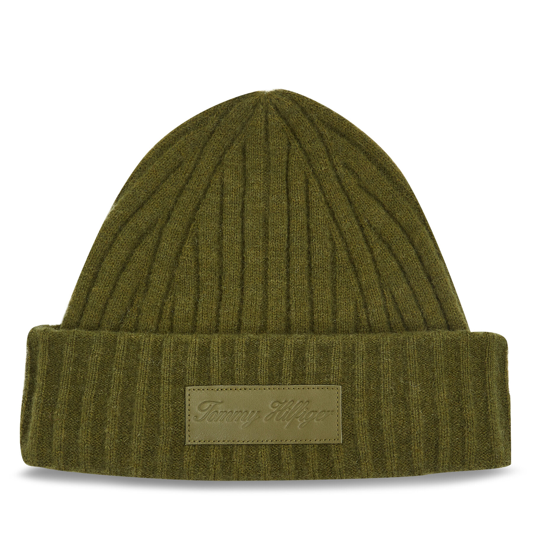 Tommy Hilfiger Sapka Tommy Twist Beanie AW0AW15325 Zöld - Pepit.hu