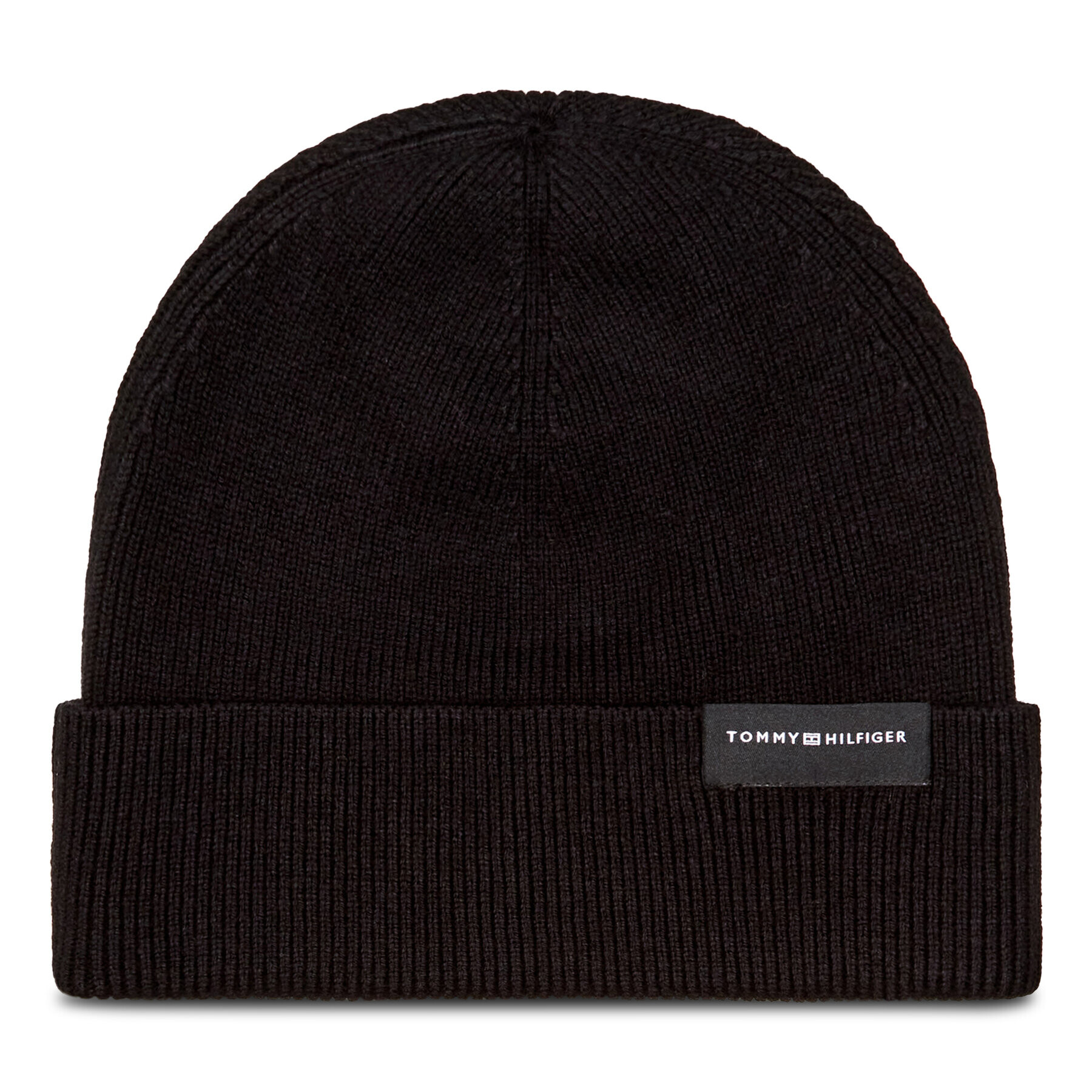 Tommy Hilfiger Sapka Uptown Wool Beanie AM0AM06578 Fekete - Pepit.hu