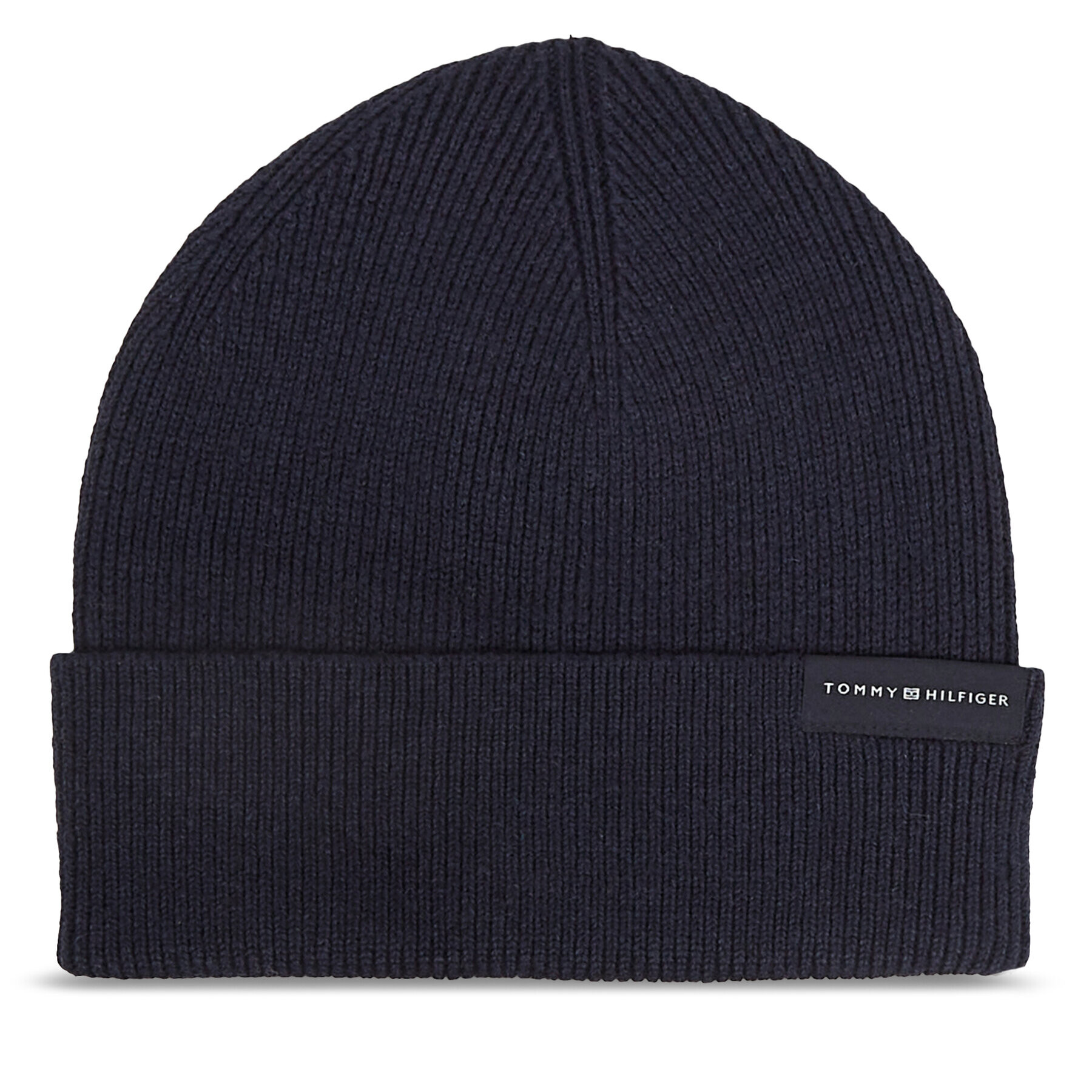 Tommy Hilfiger Sapka Uptown Wool Beanie AM0AM11483 Sötétkék - Pepit.hu