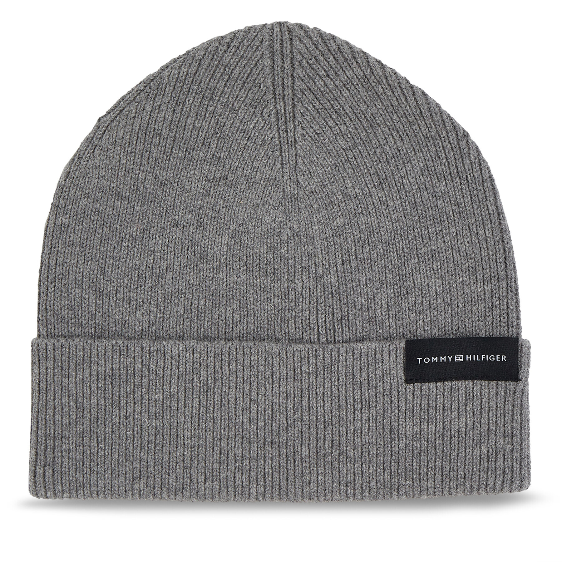 Tommy Hilfiger Sapka Uptown Wool Beanie AM0AM11483 Szürke - Pepit.hu