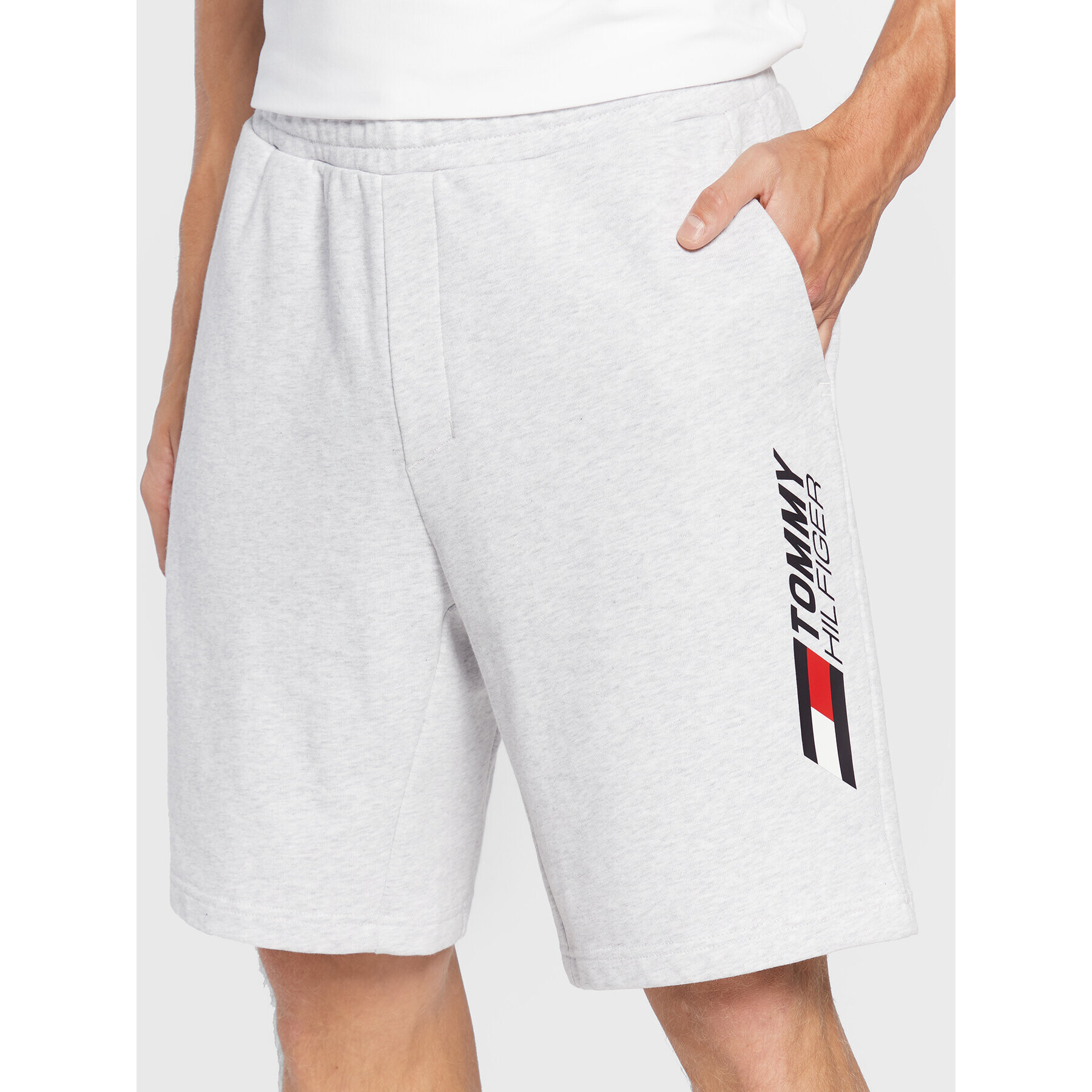 Tommy Hilfiger Sport rövidnadrág Essentials MW0MW22741 Szürke Regular Fit - Pepit.hu