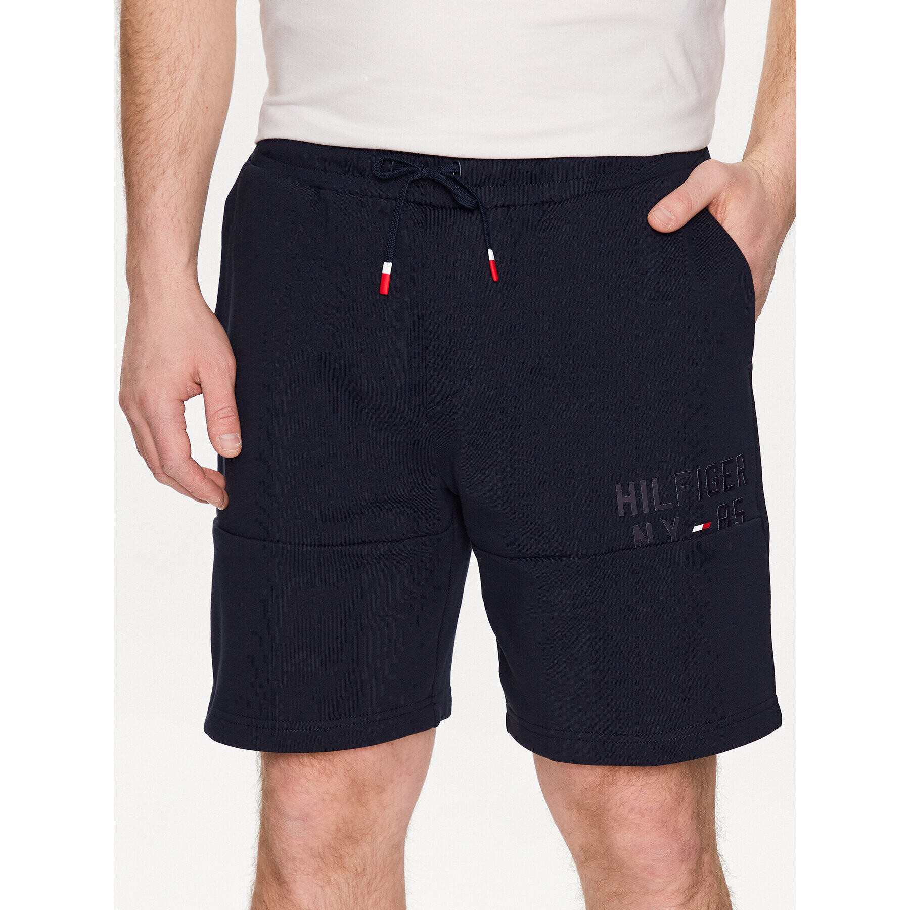 Tommy Hilfiger Sport rövidnadrág Graphic MW0MW30413 Sötétkék Regular Fit - Pepit.hu