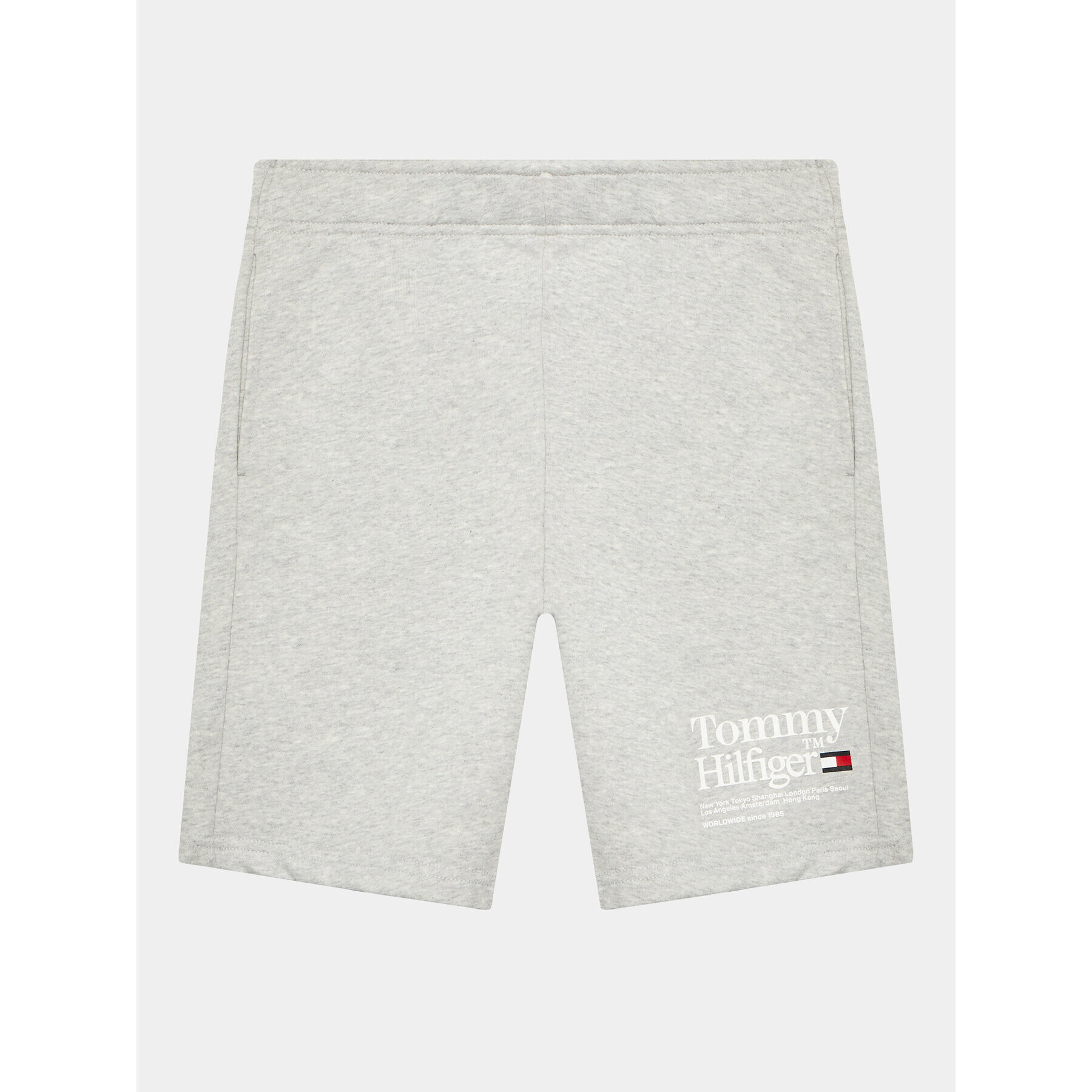 Tommy Hilfiger Sport rövidnadrág KB0KB08119 D Szürke Regular Fit - Pepit.hu