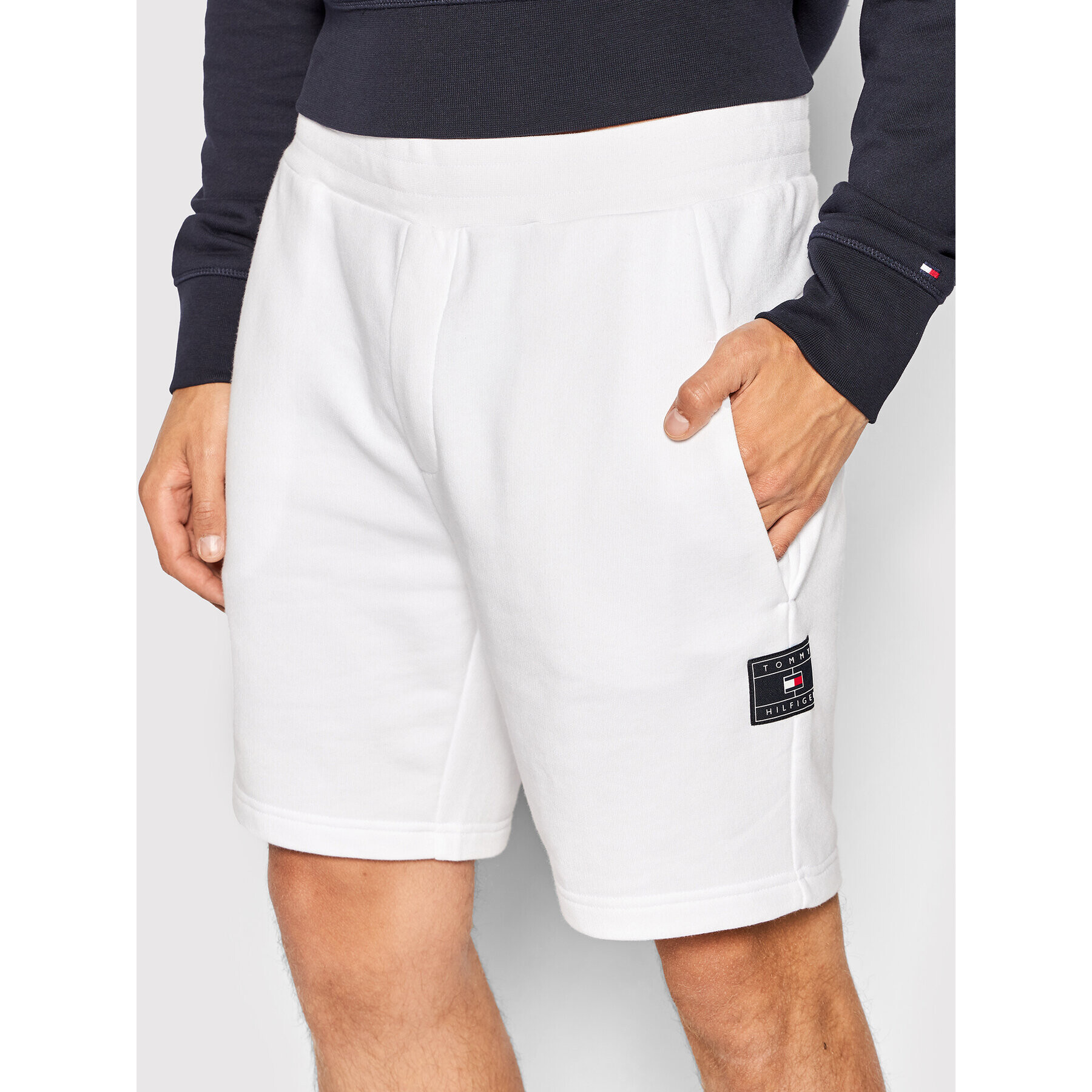 Tommy Hilfiger Sport rövidnadrág MW0MW24154 Fehér Regular Fit - Pepit.hu