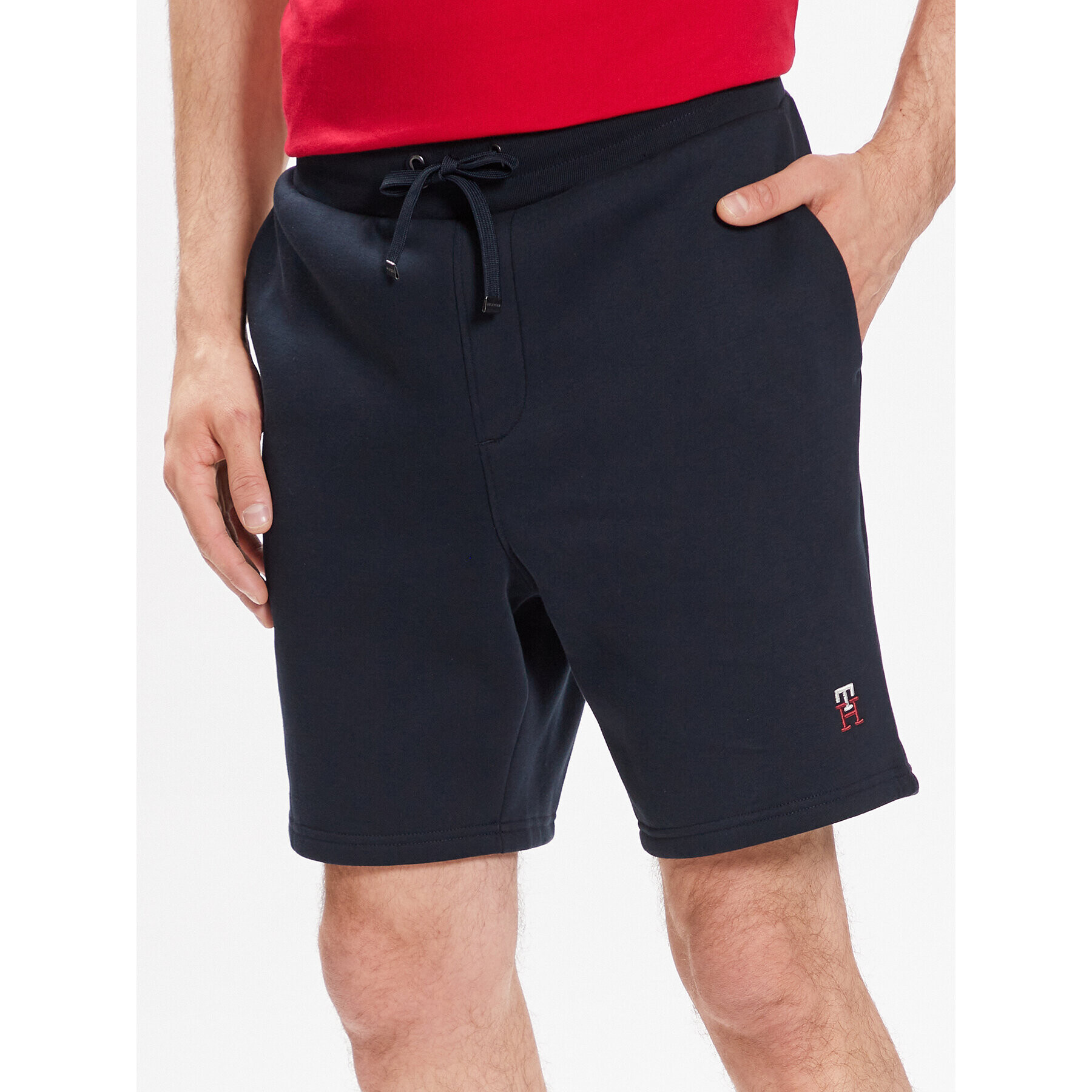 Tommy Hilfiger Sport rövidnadrág Small Imd MW0MW30032 Sötétkék Regular Fit - Pepit.hu