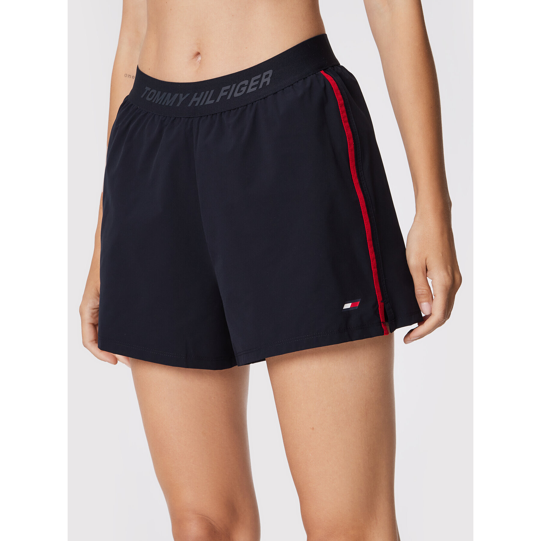 Tommy Hilfiger Sport rövidnadrág Sorona S10S101451 Sötétkék Regular Fit - Pepit.hu