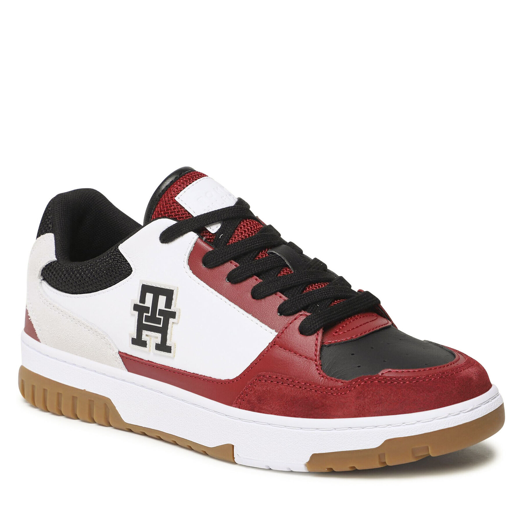 Tommy Hilfiger Sportcipő Basket Street Mix FM0FM04695 Fehér - Pepit.hu