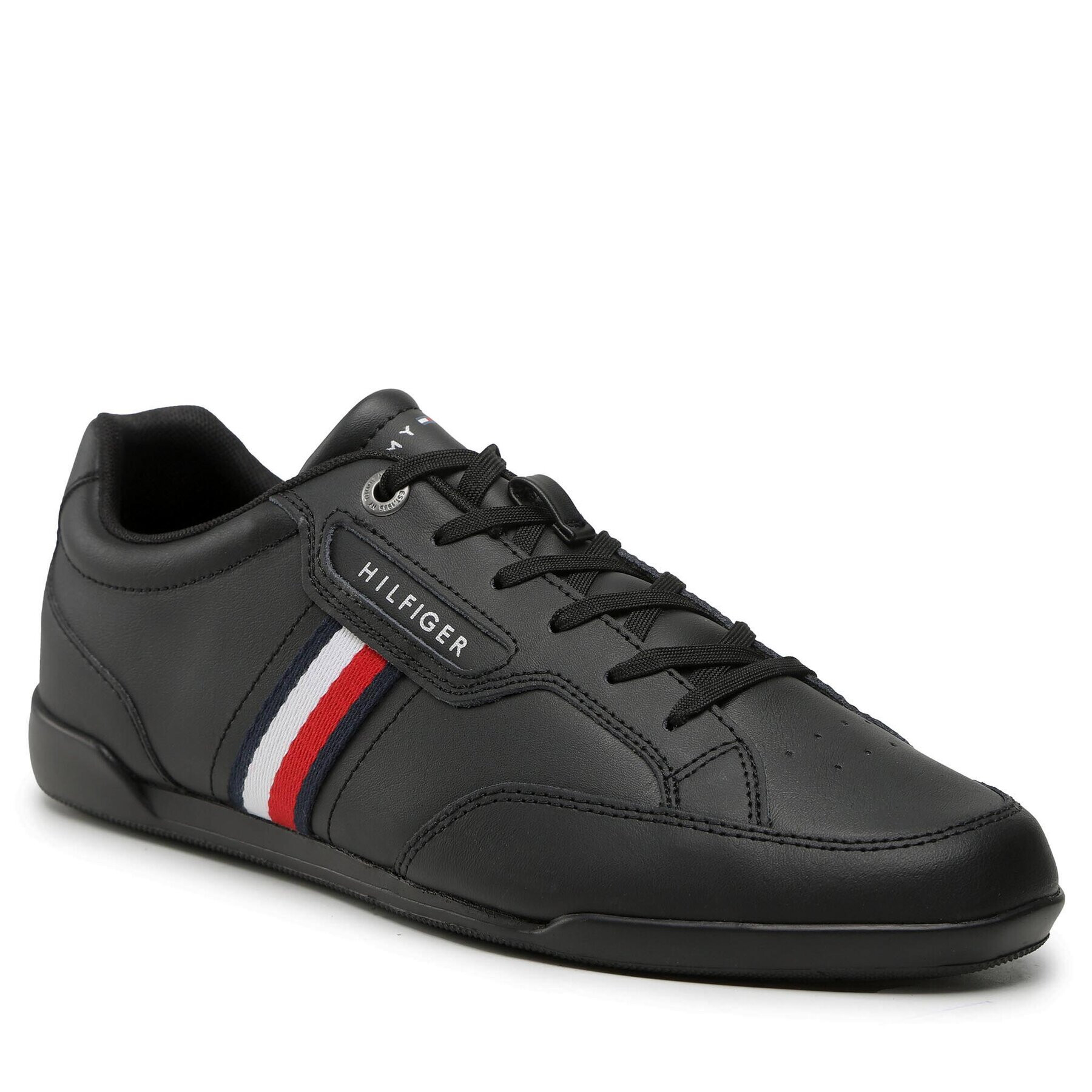 Tommy Hilfiger Sportcipő Classic Lo Cupsole Leather FM0FM04277 Fekete - Pepit.hu