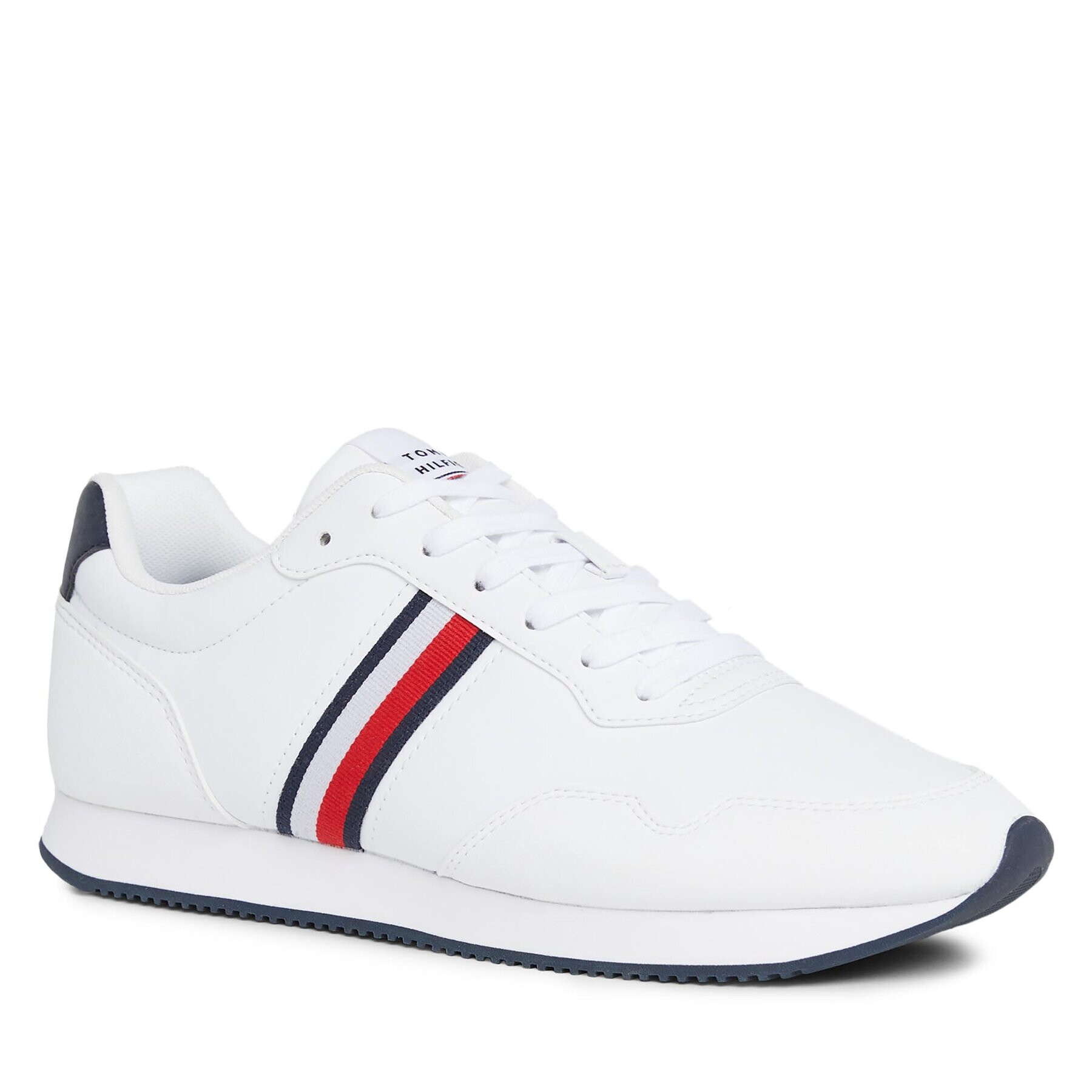 Tommy Hilfiger Sportcipő Core Lo Runner Pu Lth FM0FM04834 Fehér - Pepit.hu