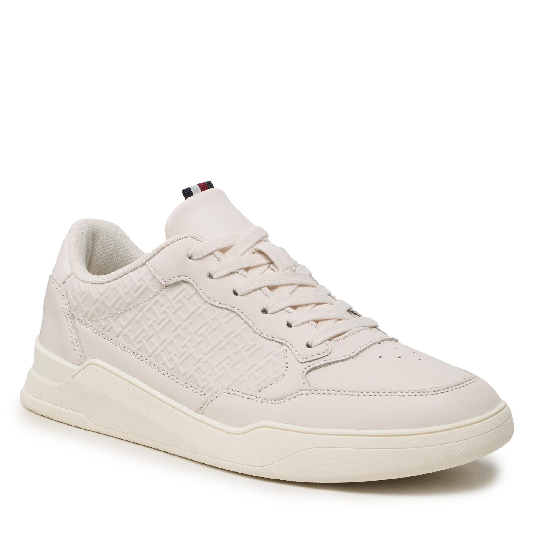 Tommy Hilfiger Sportcipő Elevated Cupsole Mono Detail FM0FM04698 Ekru - Pepit.hu