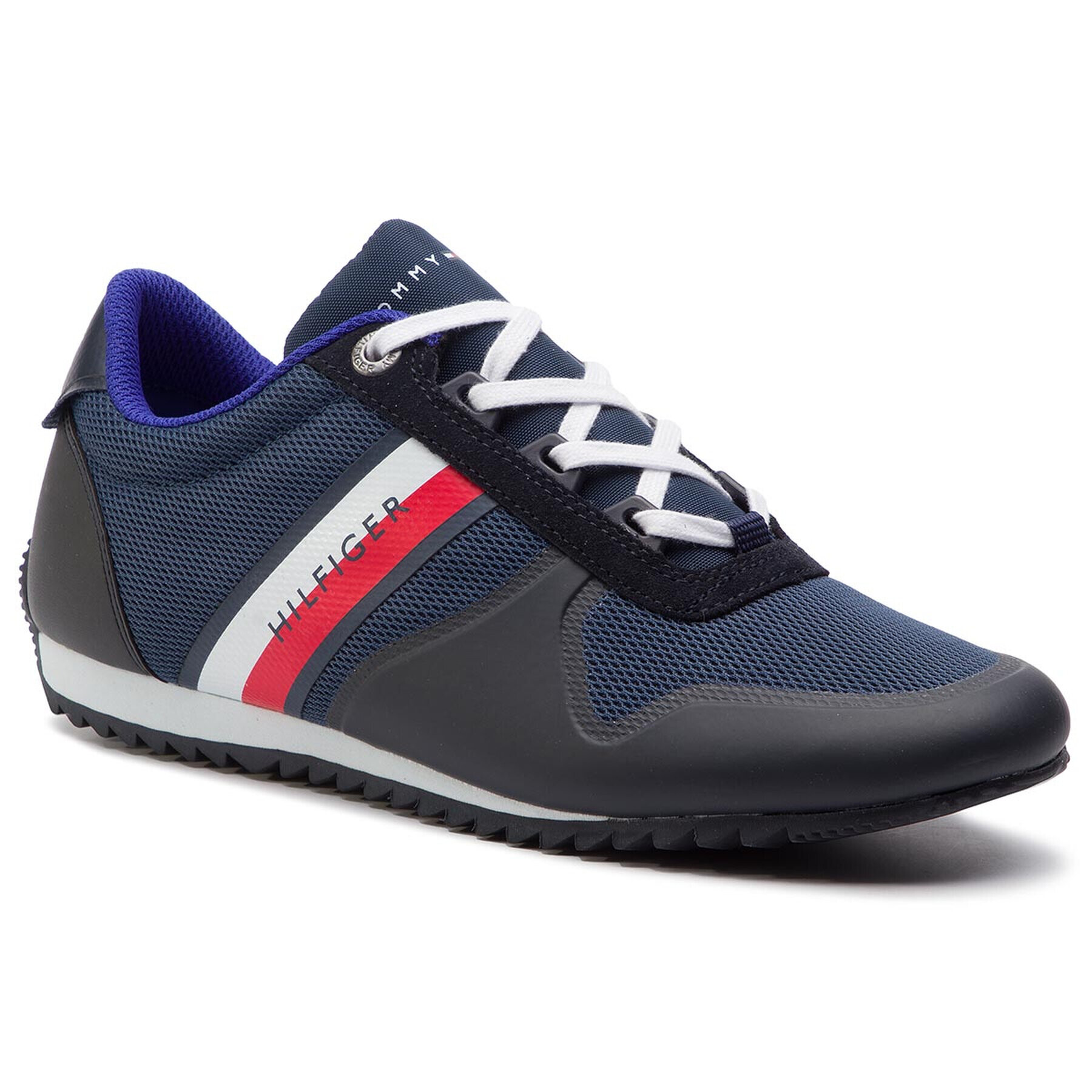 Tommy Hilfiger Sportcipő Essential Modern Mesh Runner FM0FM02270 Sötétkék - Pepit.hu