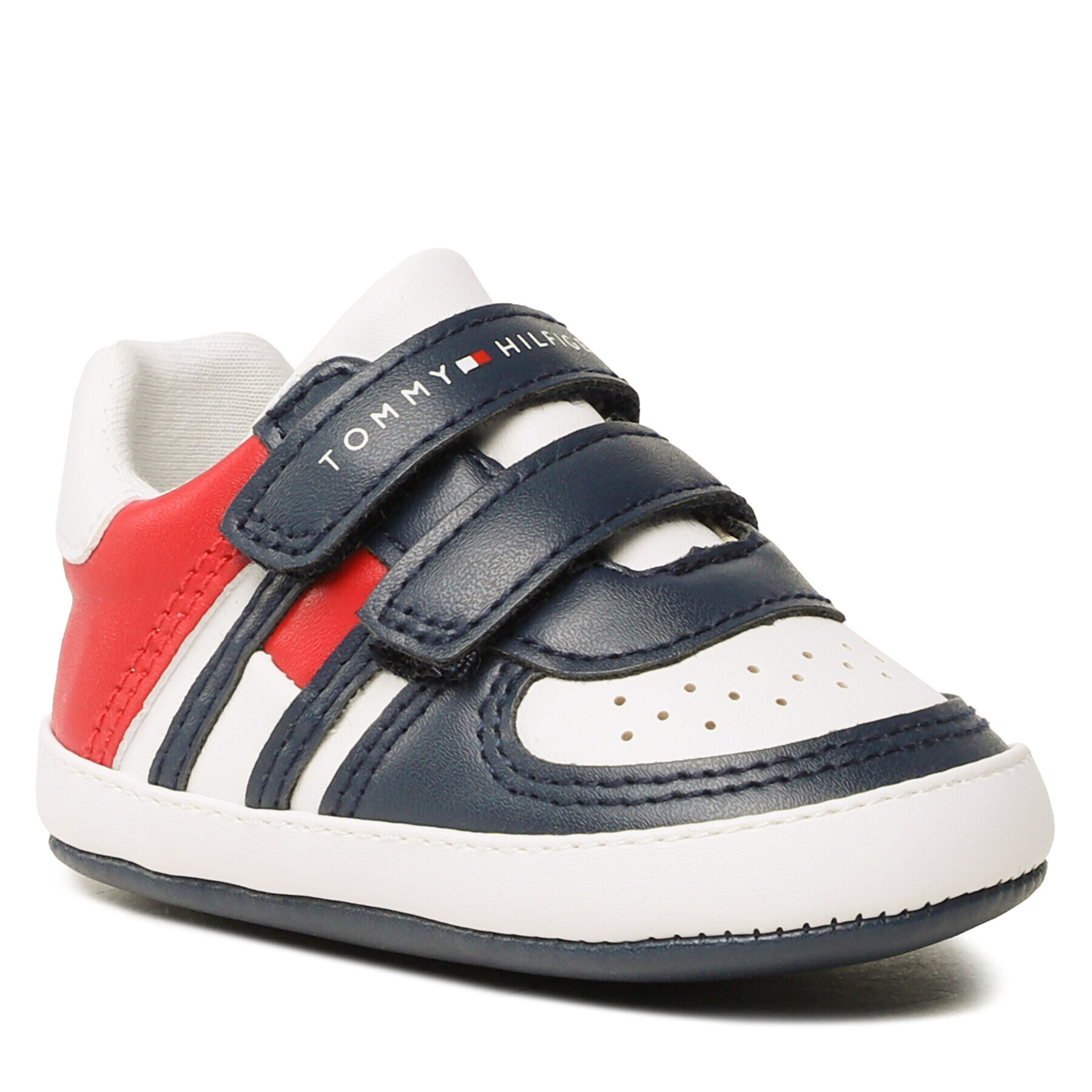 Tommy Hilfiger Sportcipő Flag Velcro Shoe T0B4-32815-1582 Fehér - Pepit.hu