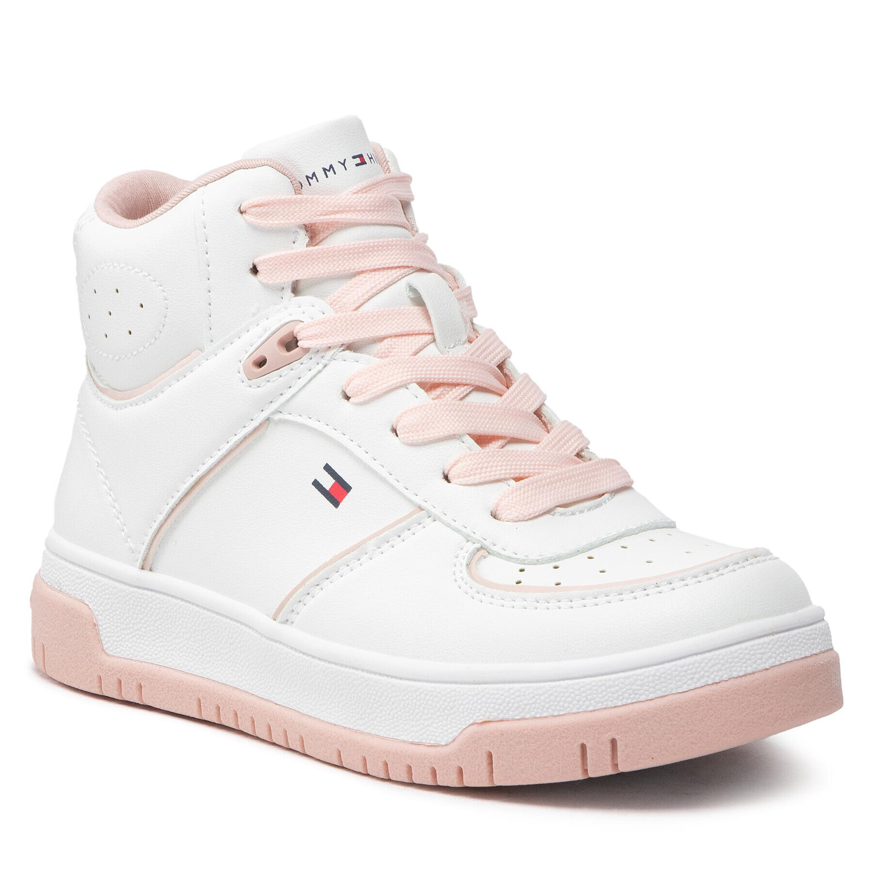 Tommy Hilfiger Sportcipő High Top Lace-Up Sneaker T3A9-32336-1355 M Fehér - Pepit.hu