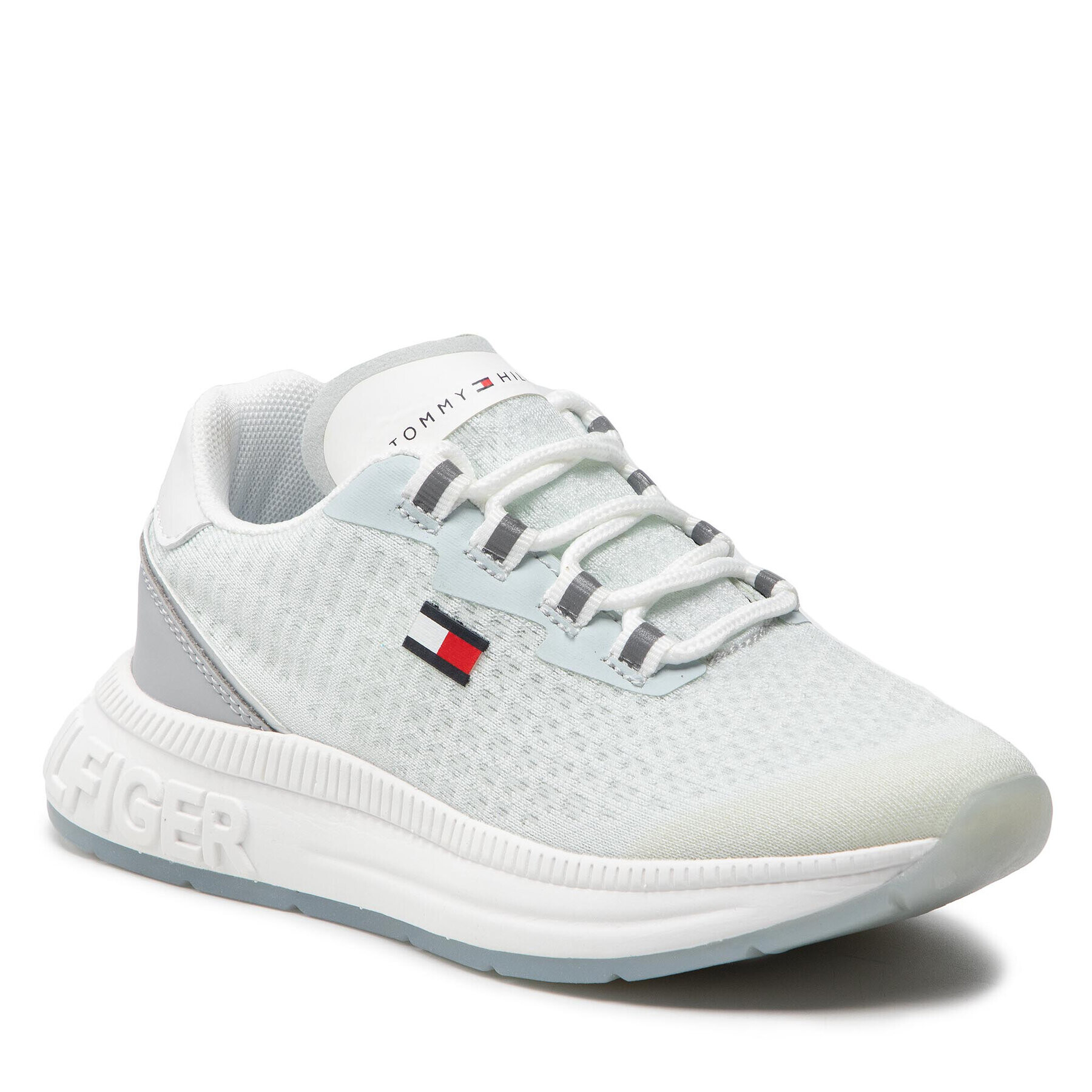 Tommy Hilfiger Sportcipő Low Cut Lace-Up Sneaker T3A4-32166-0308 M Kék - Pepit.hu