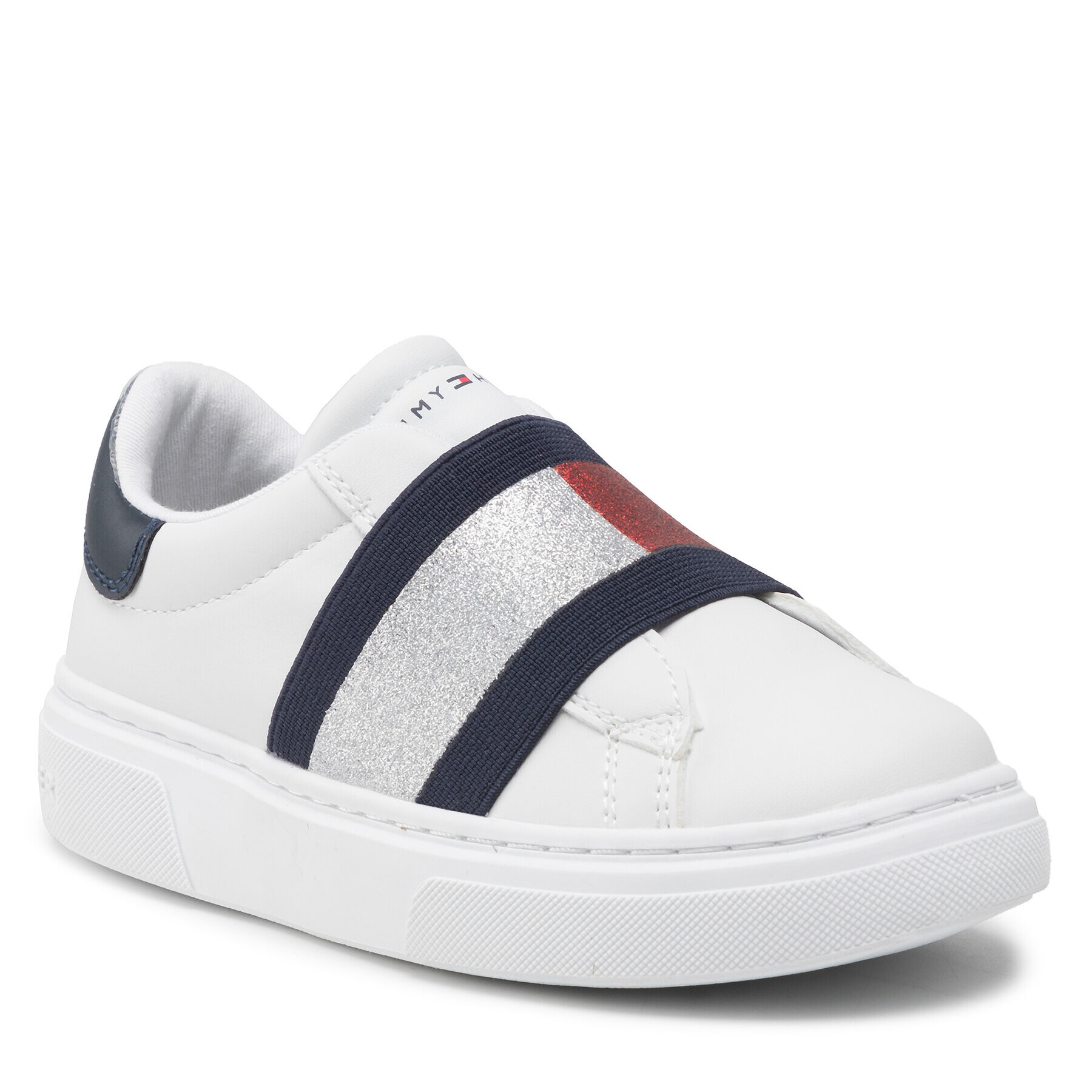 Tommy Hilfiger Sportcipő Low Cut Sneaker T3A4-32154-1383 M Fehér - Pepit.hu