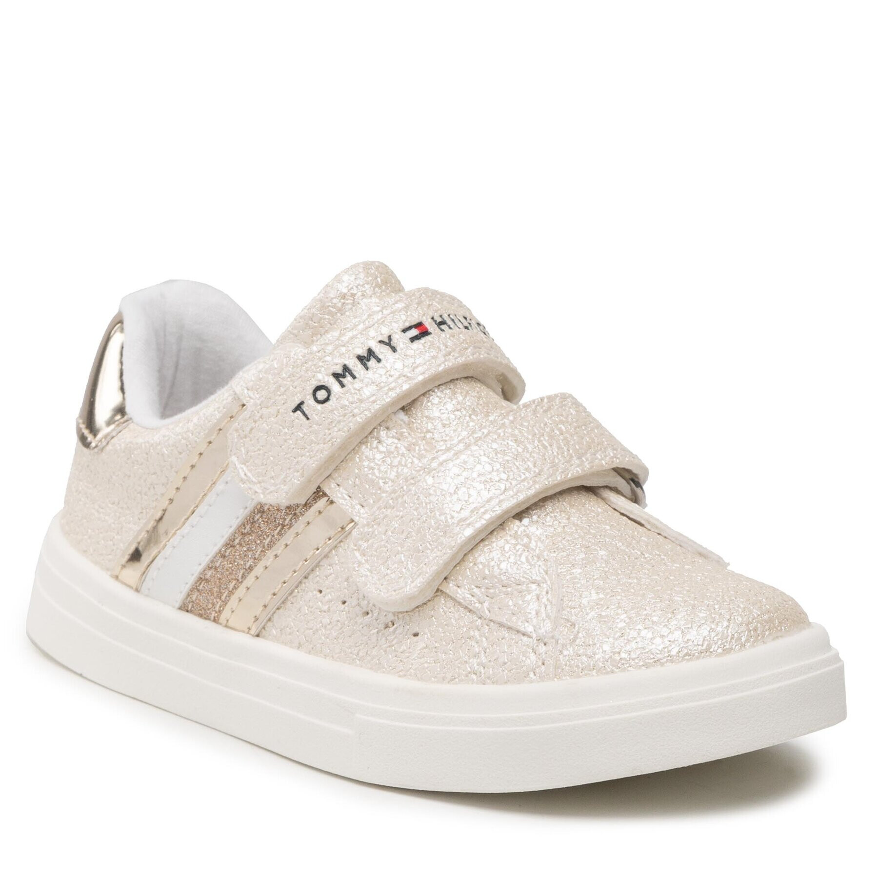 Tommy Hilfiger Sportcipő Low Cut Velcro Sneaker T1A9-32300-1010 S Arany - Pepit.hu