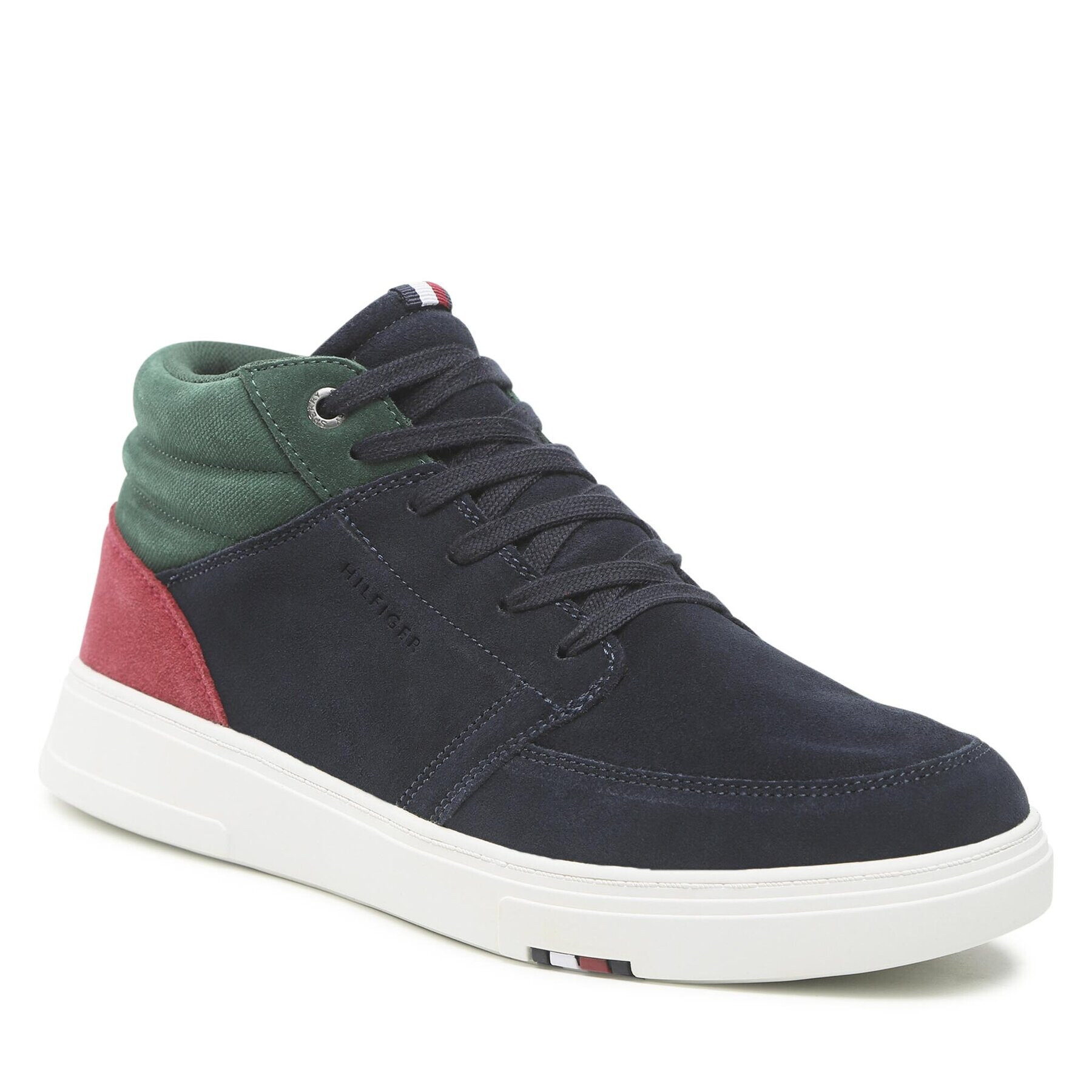 Tommy Hilfiger Sportcipő Modern Cupsole Chukka Suede FM0FM04293 Sötétkék - Pepit.hu