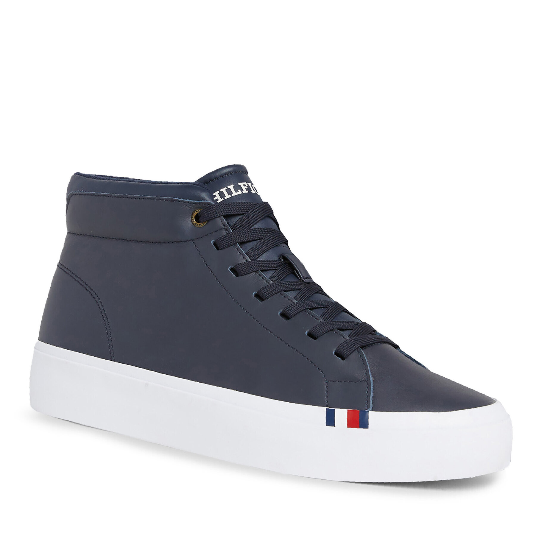 Tommy Hilfiger Sportcipő Modern Vulc Lth Hi Wl FM0FM04820 Kék - Pepit.hu