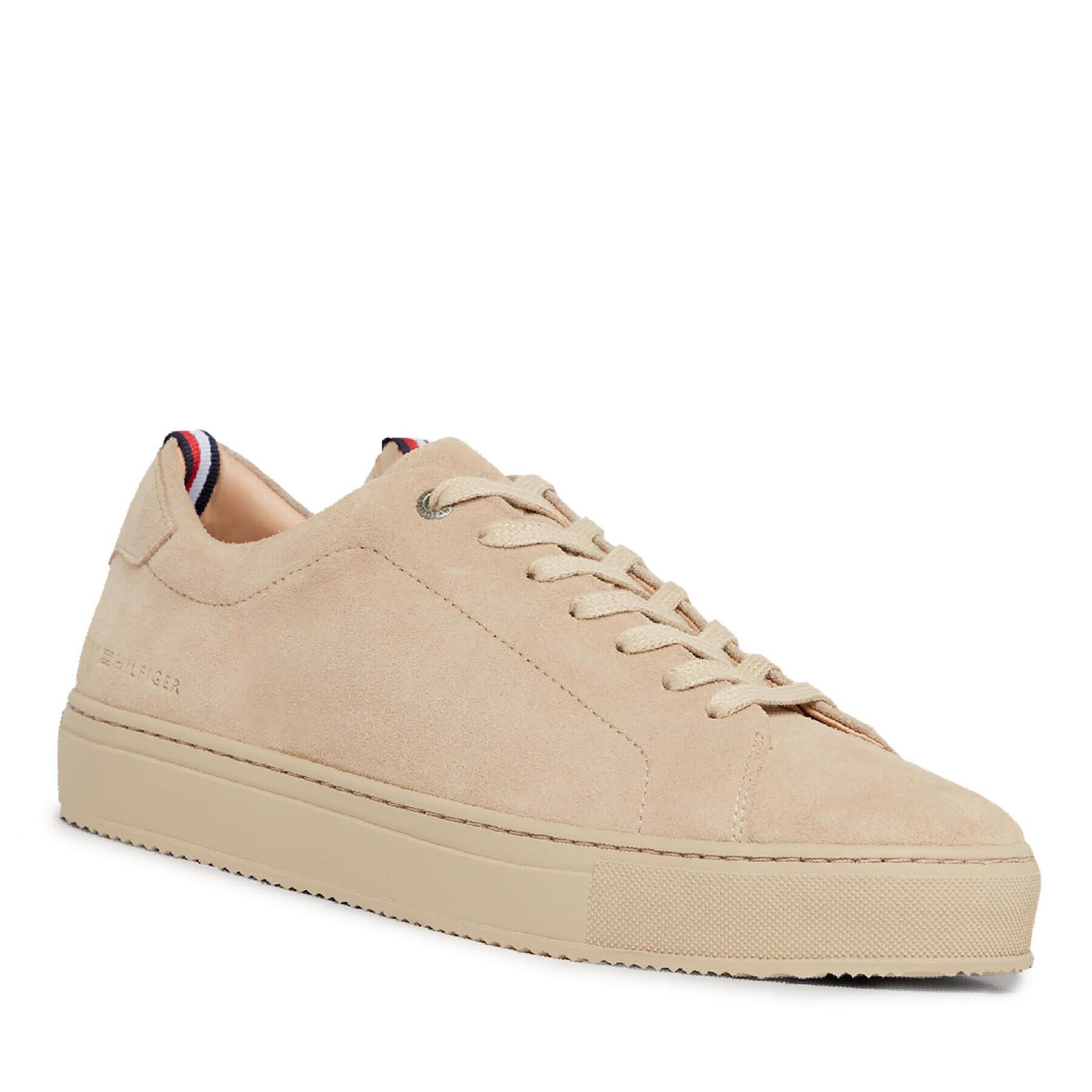 Tommy Hilfiger Sportcipő Premium Cup Mono Suede FM0FM04850 Bézs - Pepit.hu