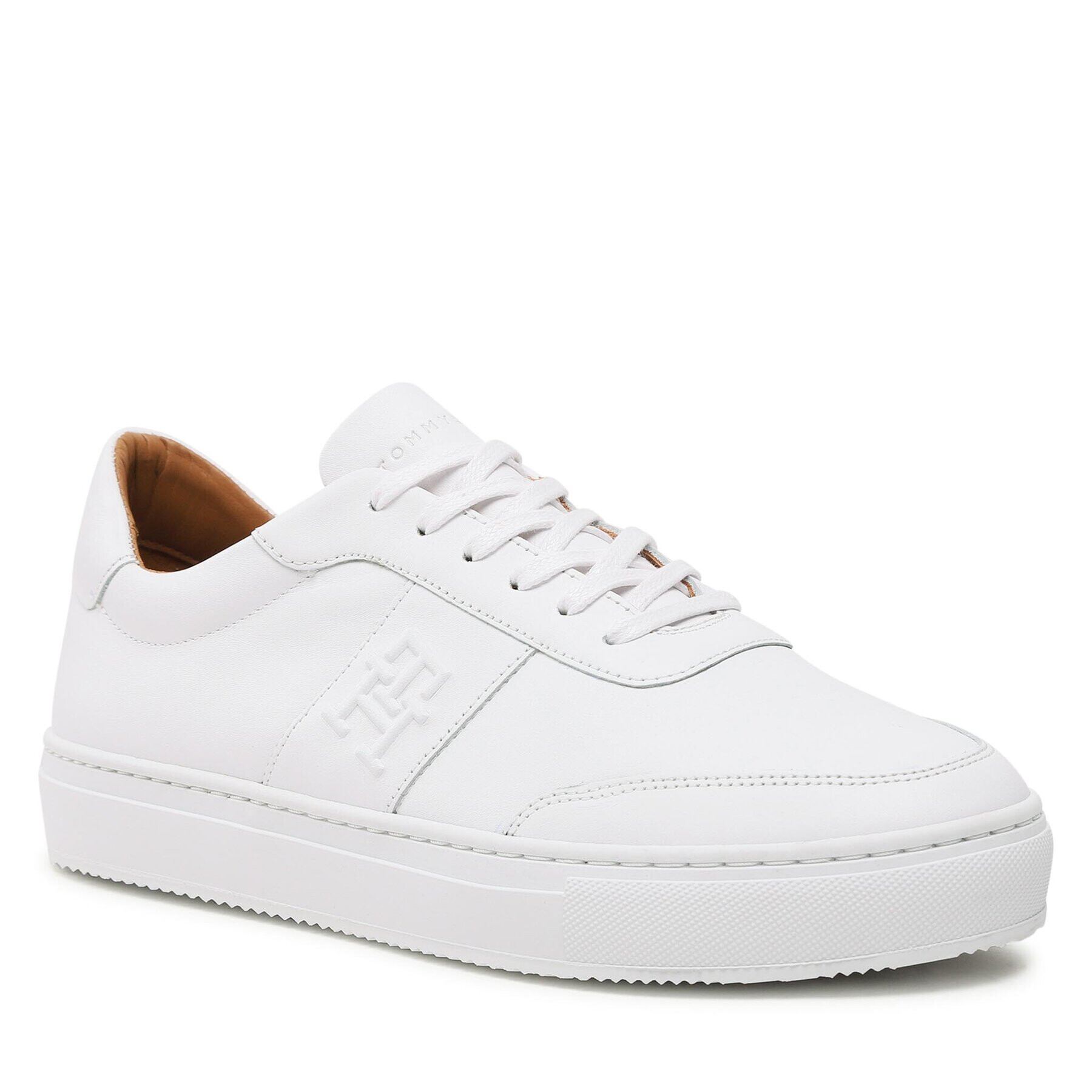 Tommy Hilfiger Sportcipő Premium Cupsole Rwb Leather FM0FM04488 Fehér - Pepit.hu