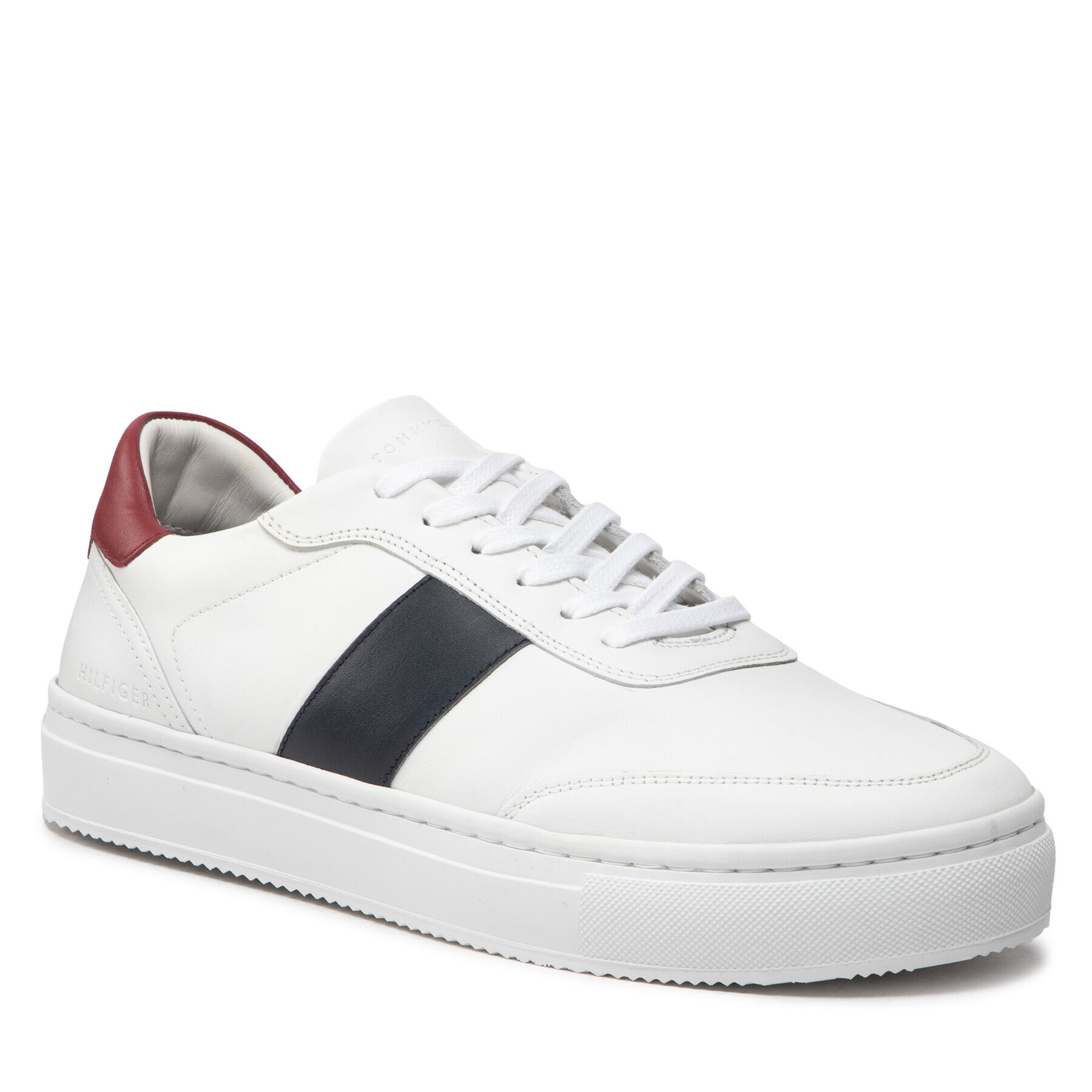 Tommy Hilfiger Sportcipő Premium Cupsole Stripe FM0FM04284 Fehér - Pepit.hu