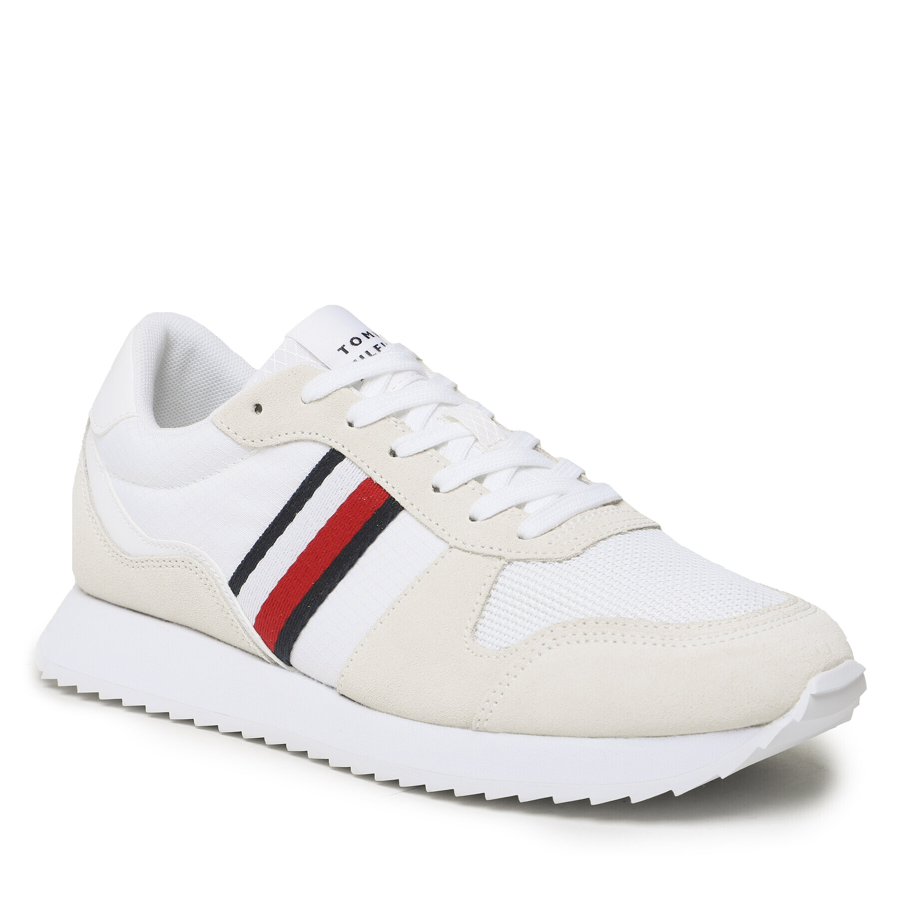 Tommy Hilfiger Sportcipő Runner Evo Mix FM0FM04699 Bézs - Pepit.hu