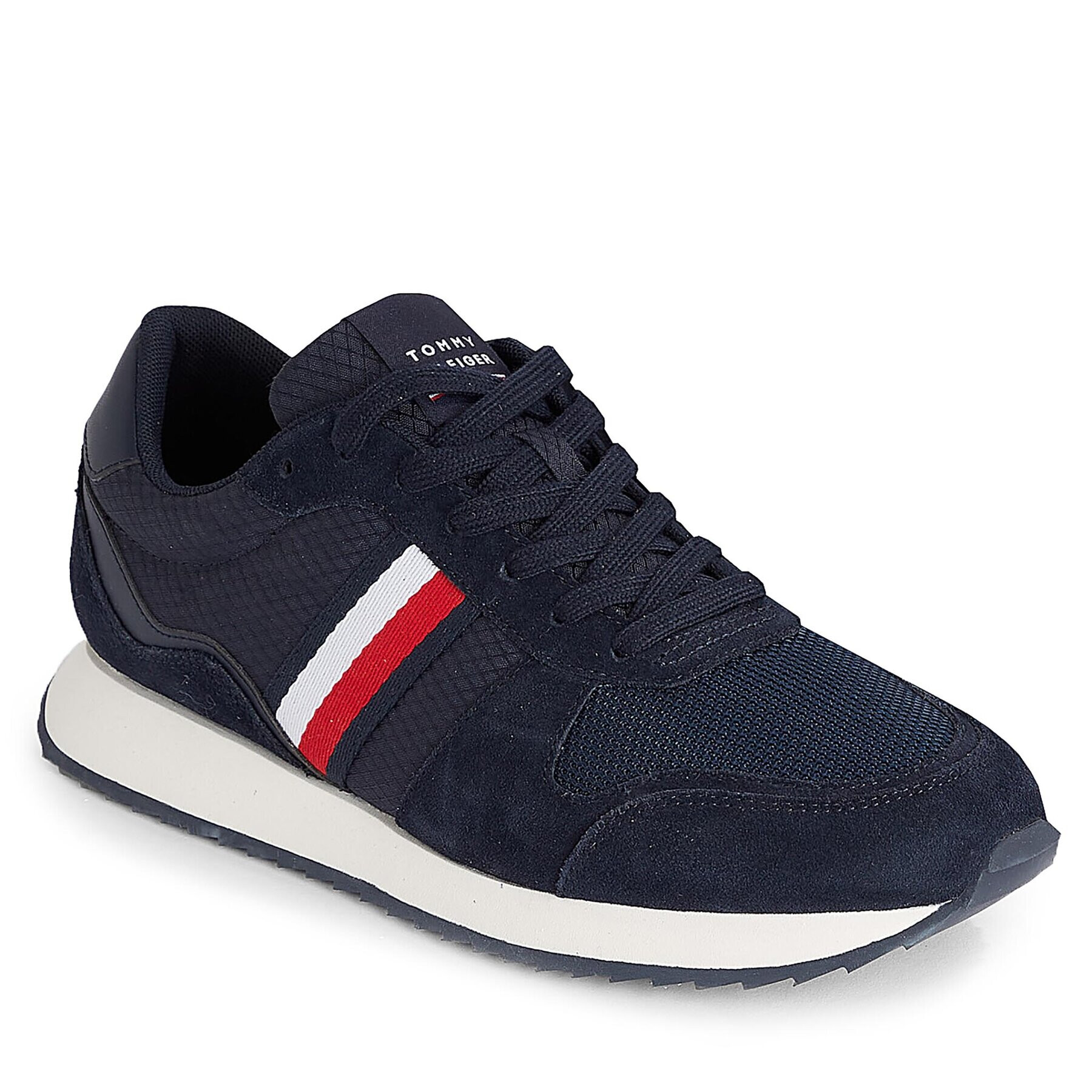 Tommy Hilfiger Sportcipő Runner Evo Mix FM0FM04699 Kék - Pepit.hu