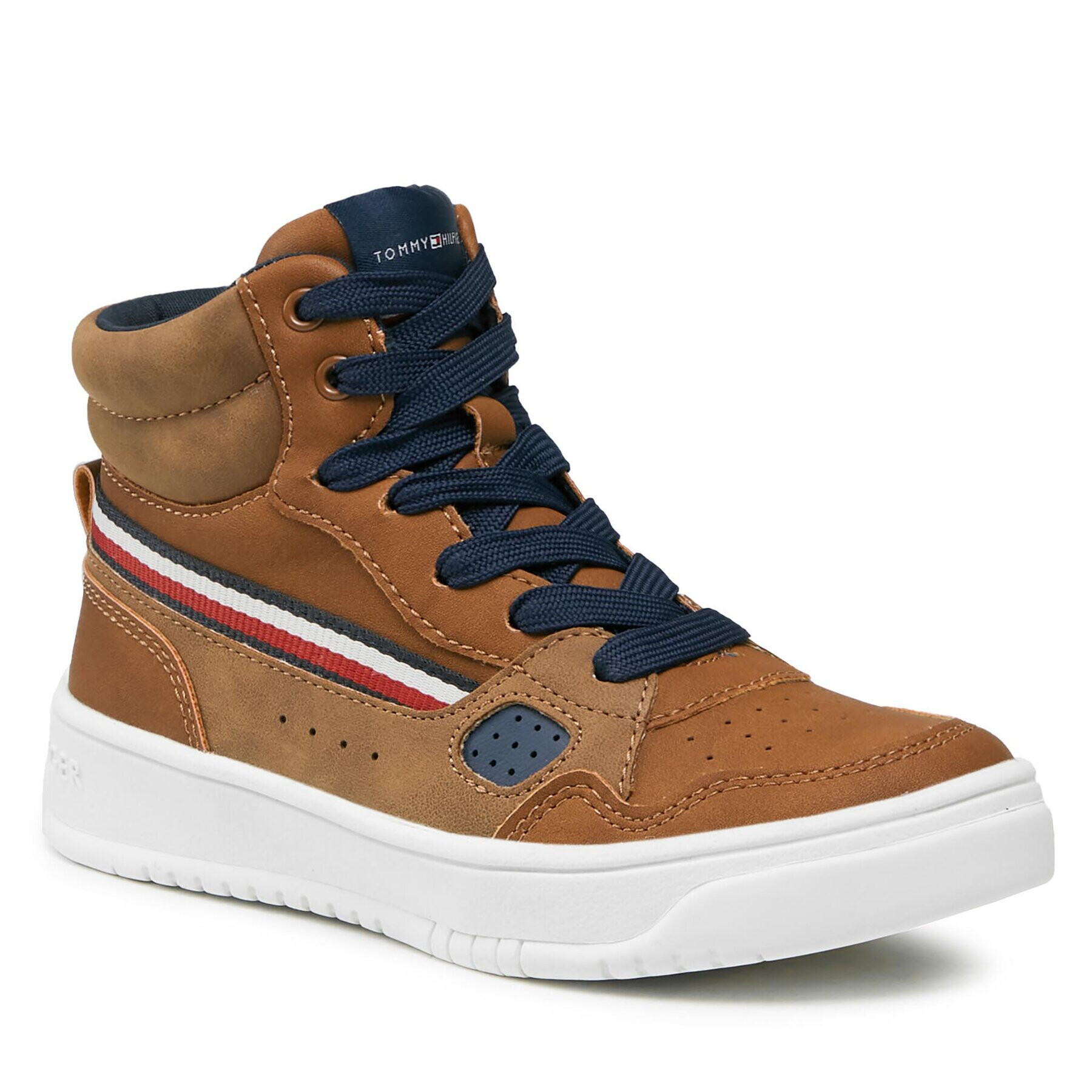 Tommy Hilfiger Sportcipő T3X9-33113-1355582 M Barna - Pepit.hu