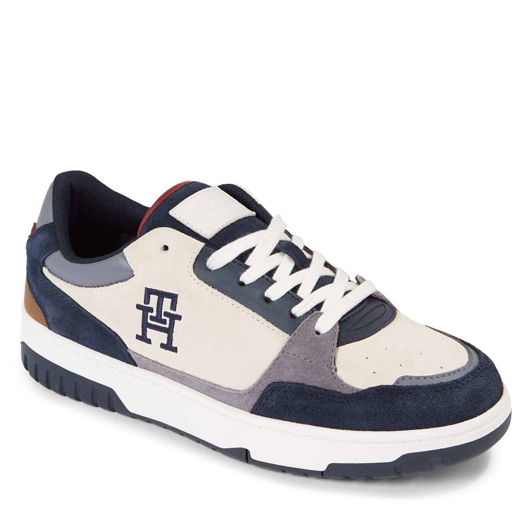 Tommy Hilfiger Sportcipők Th Basket Better Suede Mix FM0FM04822 Színes - Pepit.hu