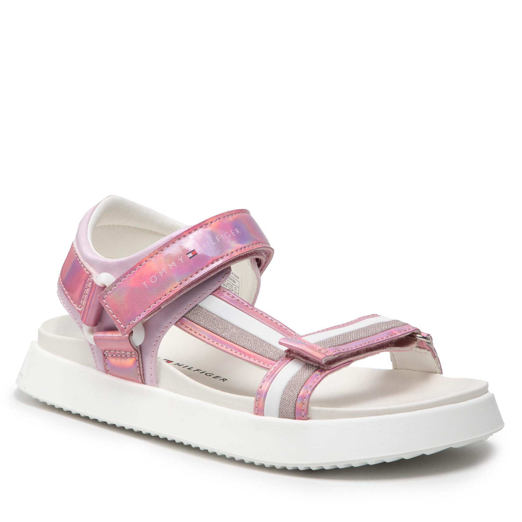 Tommy Hilfiger Szandál Velcro Sandal T3A2-32180-1382 S Rózsaszín - Pepit.hu