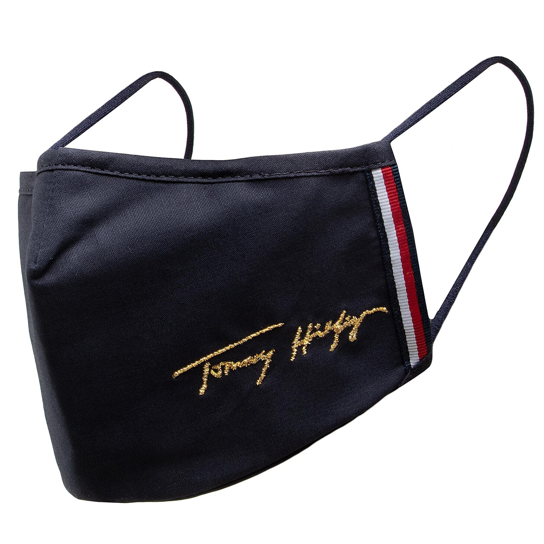 Tommy Hilfiger Szövet maszk Spww Seasonal Face Cover AW0AW102950 Sötétkék - Pepit.hu