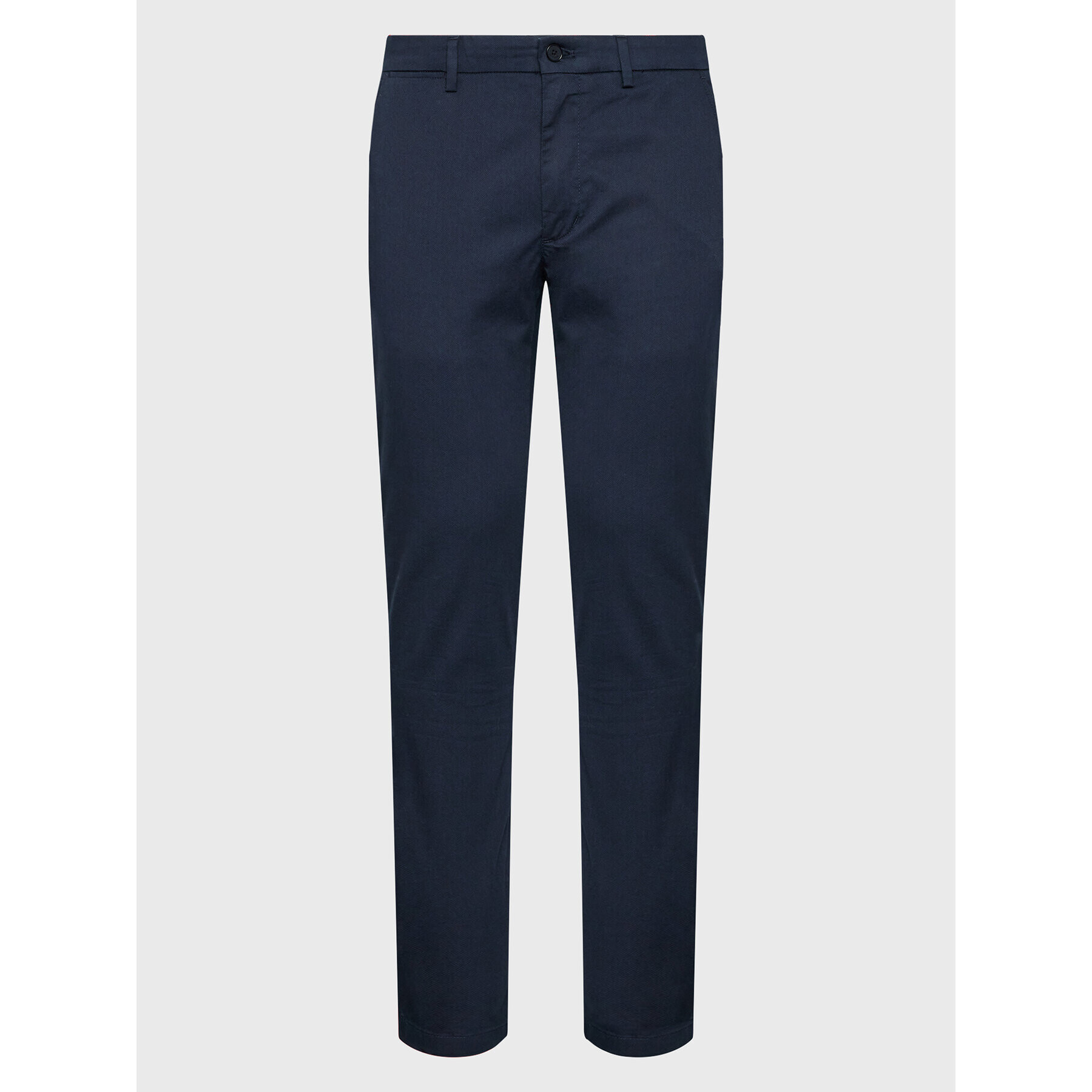 Tommy Hilfiger Chinos Bleecker Printed Structure MW0MW28642 Sötétkék Slim Fit - Pepit.hu