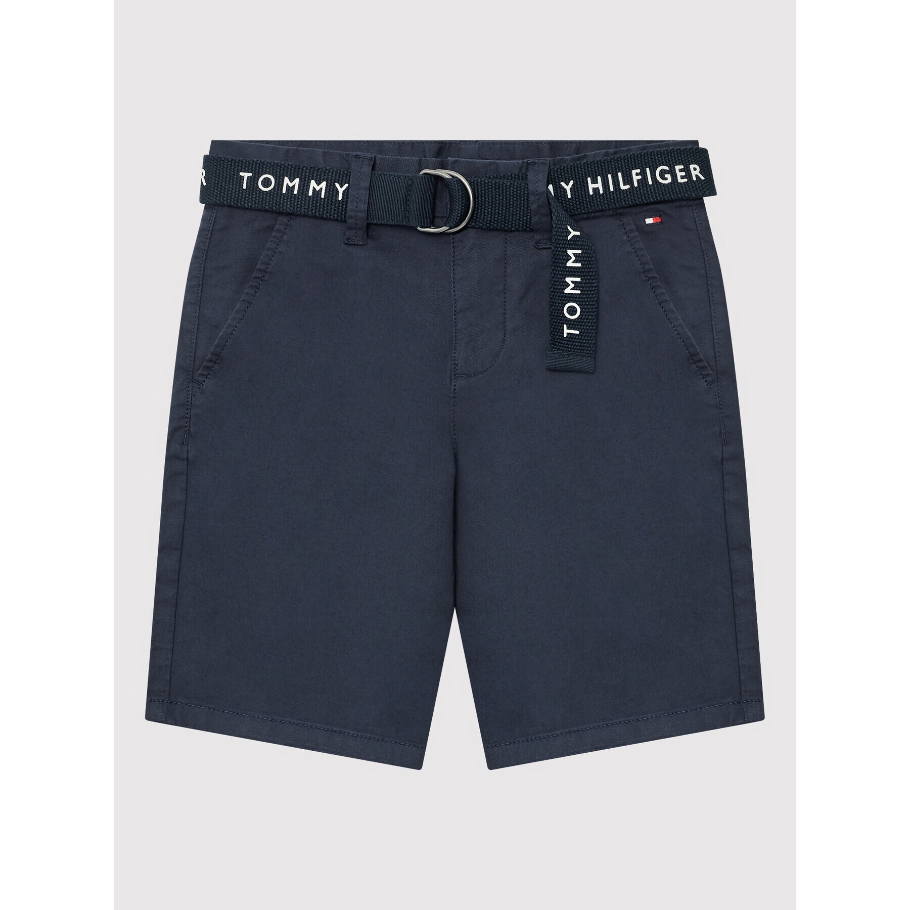 Tommy Hilfiger Szövet rövidnadrág Essential KB0KB07399 Sötétkék Slim Fit - Pepit.hu