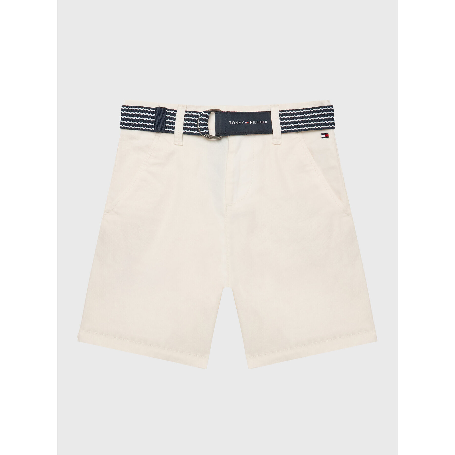 Tommy Hilfiger Szövet rövidnadrág Essential KB0KB08127 D Fehér Slim Fit - Pepit.hu