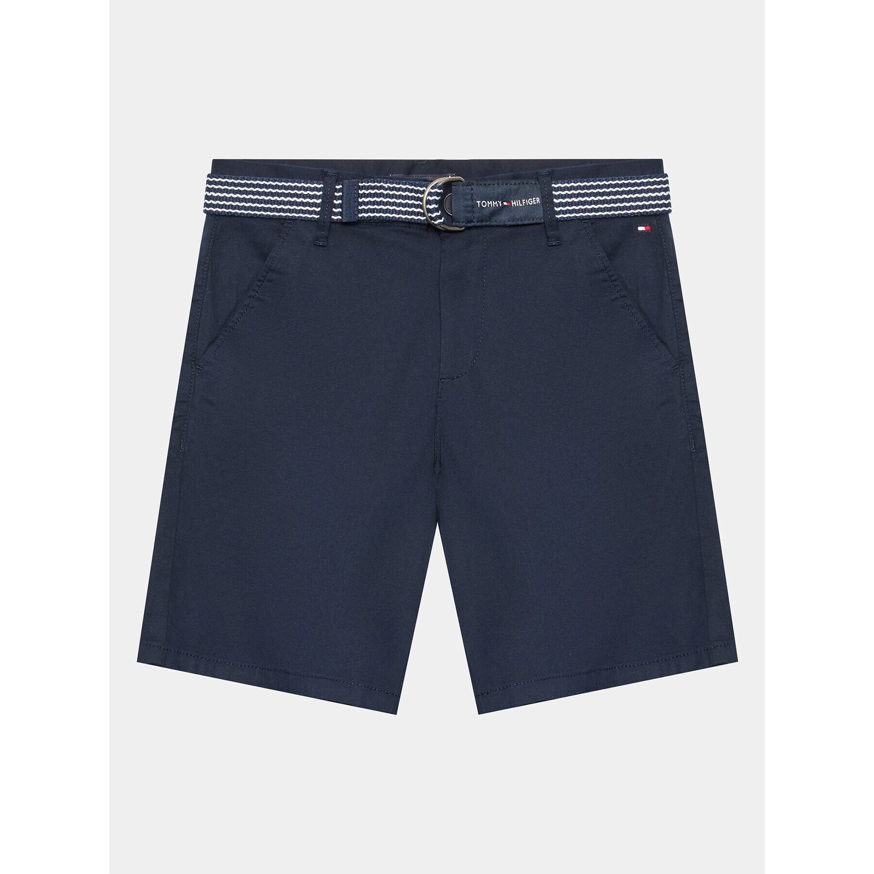 Tommy Hilfiger Szövet rövidnadrág Essential KB0KB08127 D Sötétkék Slim Fit - Pepit.hu