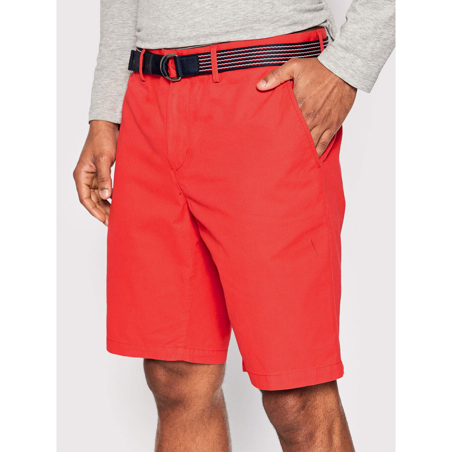 Tommy Hilfiger Szövet rövidnadrág Harlem MW0MW26620 Piros Relaxed Fit - Pepit.hu