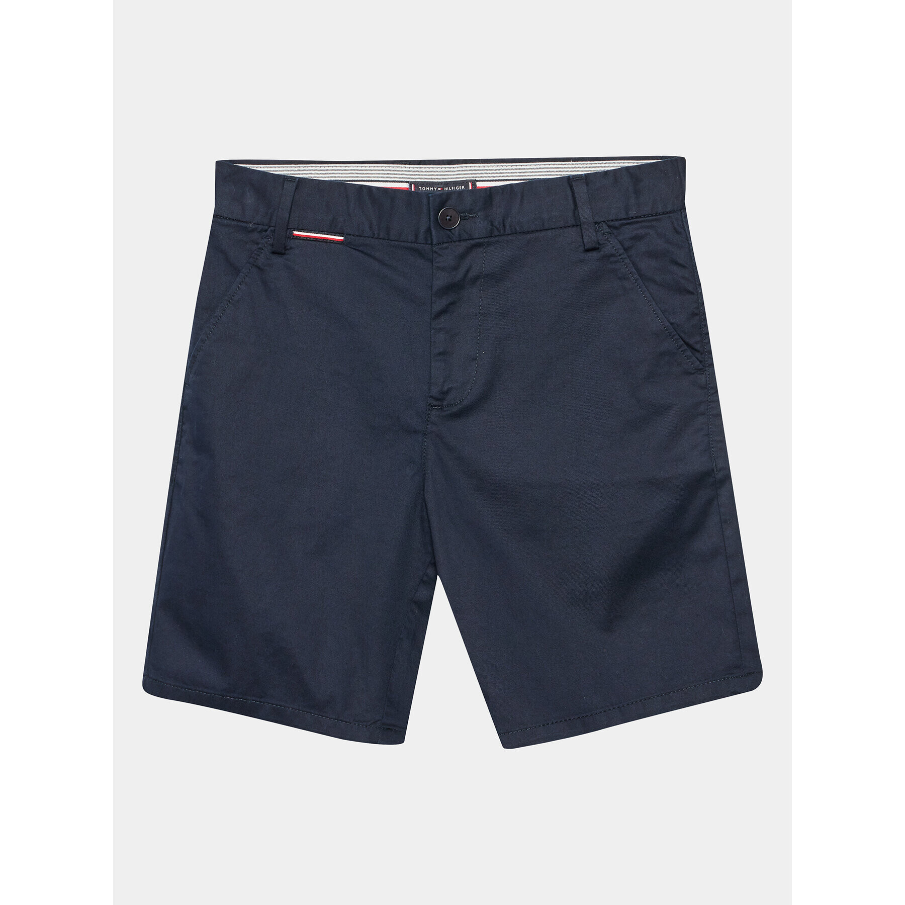 Tommy Hilfiger Szövet rövidnadrág KB0KB08128 D Sötétkék Regular Fit - Pepit.hu