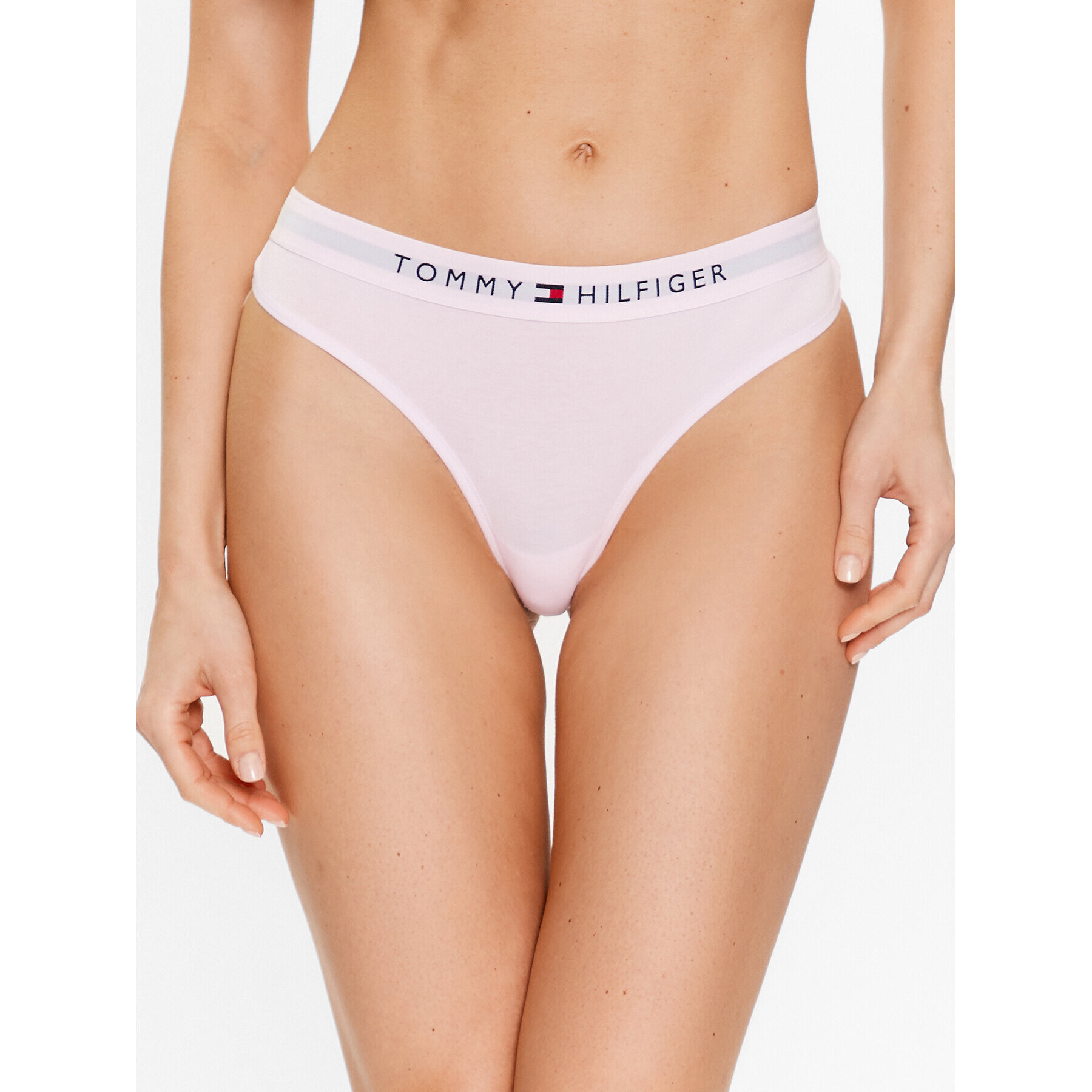 Tommy Hilfiger Tanga UW0UW04146 Rózsaszín - Pepit.hu