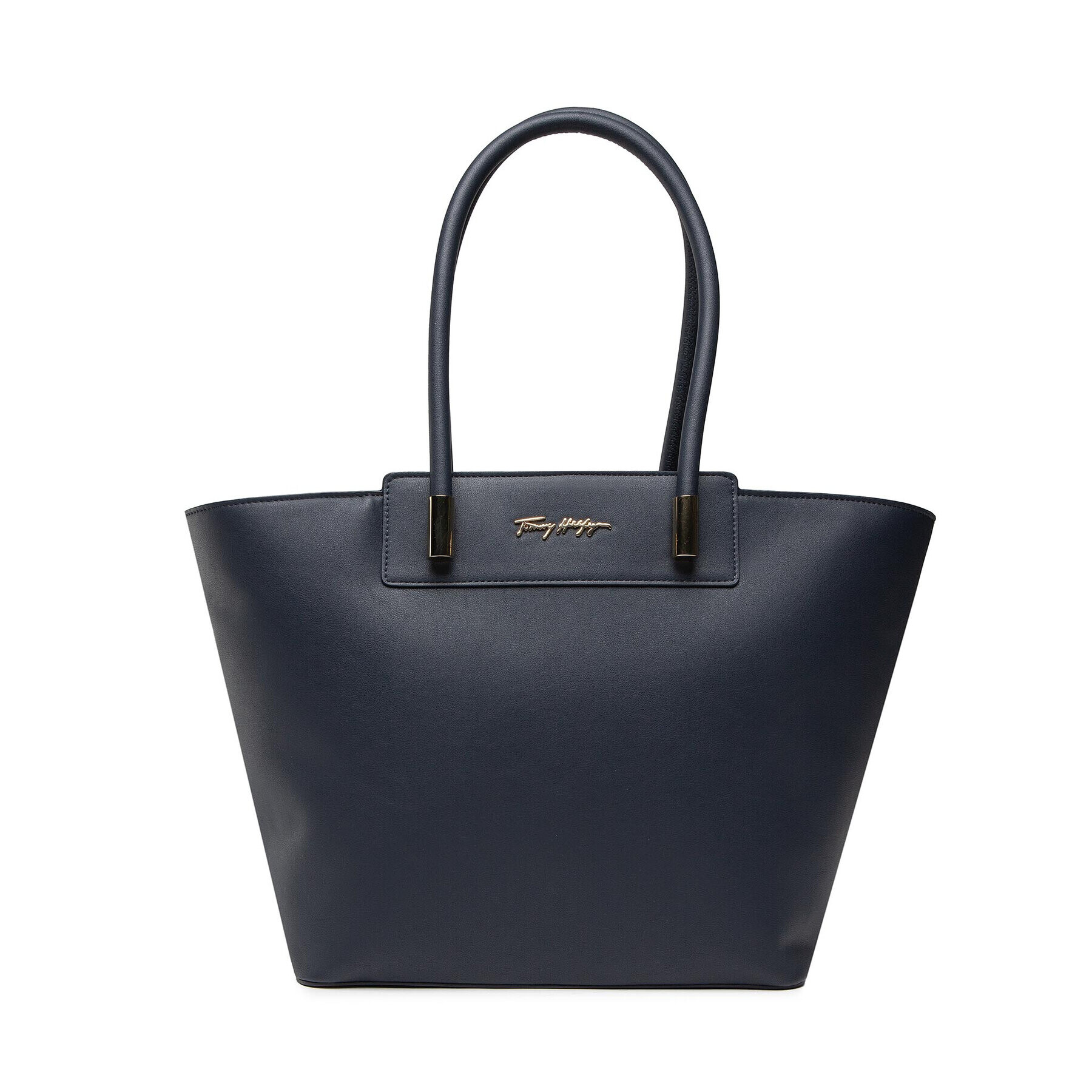 Tommy Hilfiger Táska New Tommy Tote AW0AW11896 Sötétkék - Pepit.hu