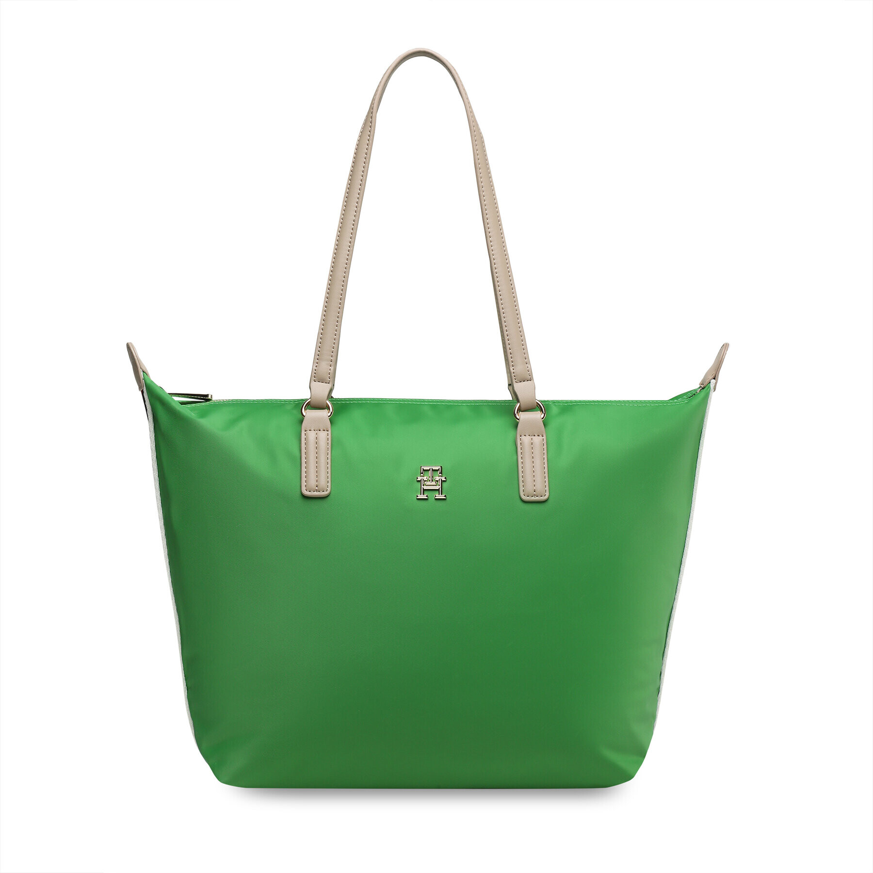 Tommy Hilfiger Táska Poppy Tote Corp AW0AW14474 Zöld - Pepit.hu