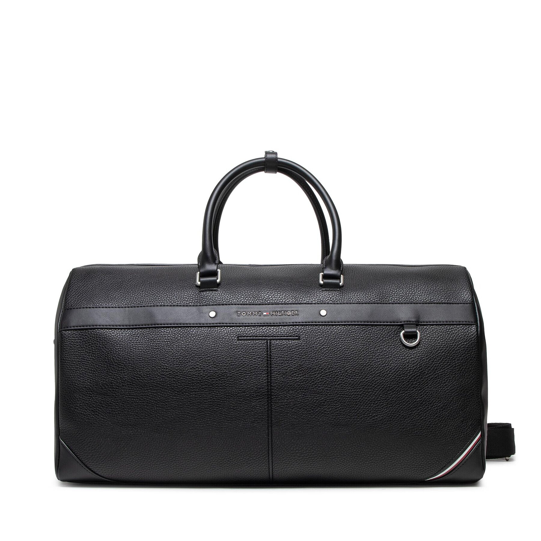 Tommy Hilfiger Táska Th Central Duffel AM0AM10561 Fekete - Pepit.hu